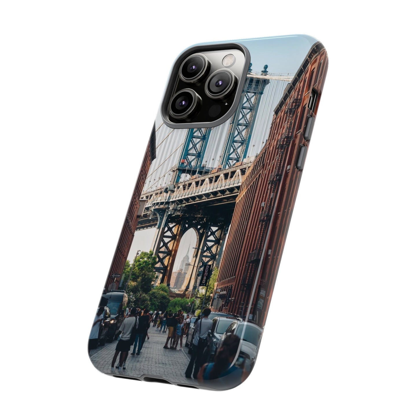 Stunning Brooklyn Bridge Wallpaper Phone Case | iPhone 15 Plus/ Pro, 14, 13, 12| Google Pixel 7, Pro, 5| Samsung Galaxy S23 All Major Phone Models