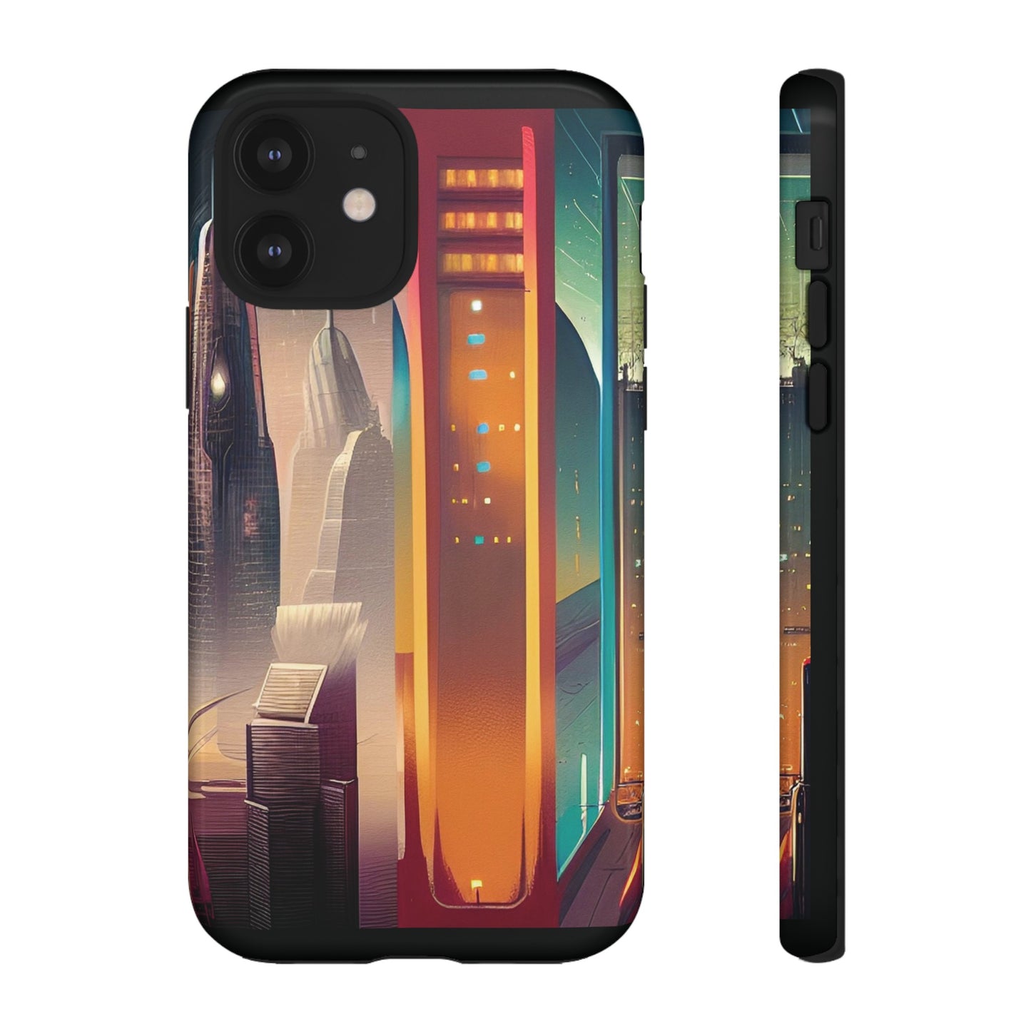 Sci-Fi  Buildings Wallpaper Phone Case | iPhone 15 Plus/ Pro, 14, 13, 12| Google Pixel 7, Pro, 5| Samsung Galaxy S23 All Major Phone Models