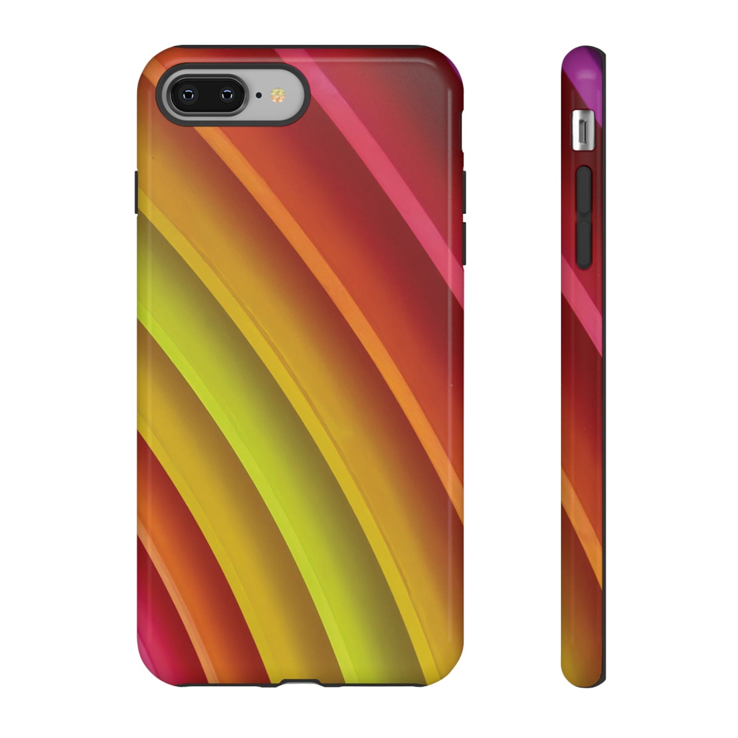 Curved Colourful Wallpaper Phone Case | iPhone 15 Plus/ Pro, 14, 13, 12| Google Pixel 7, Pro, 5| Samsung Galaxy S23 All Major Phone Models