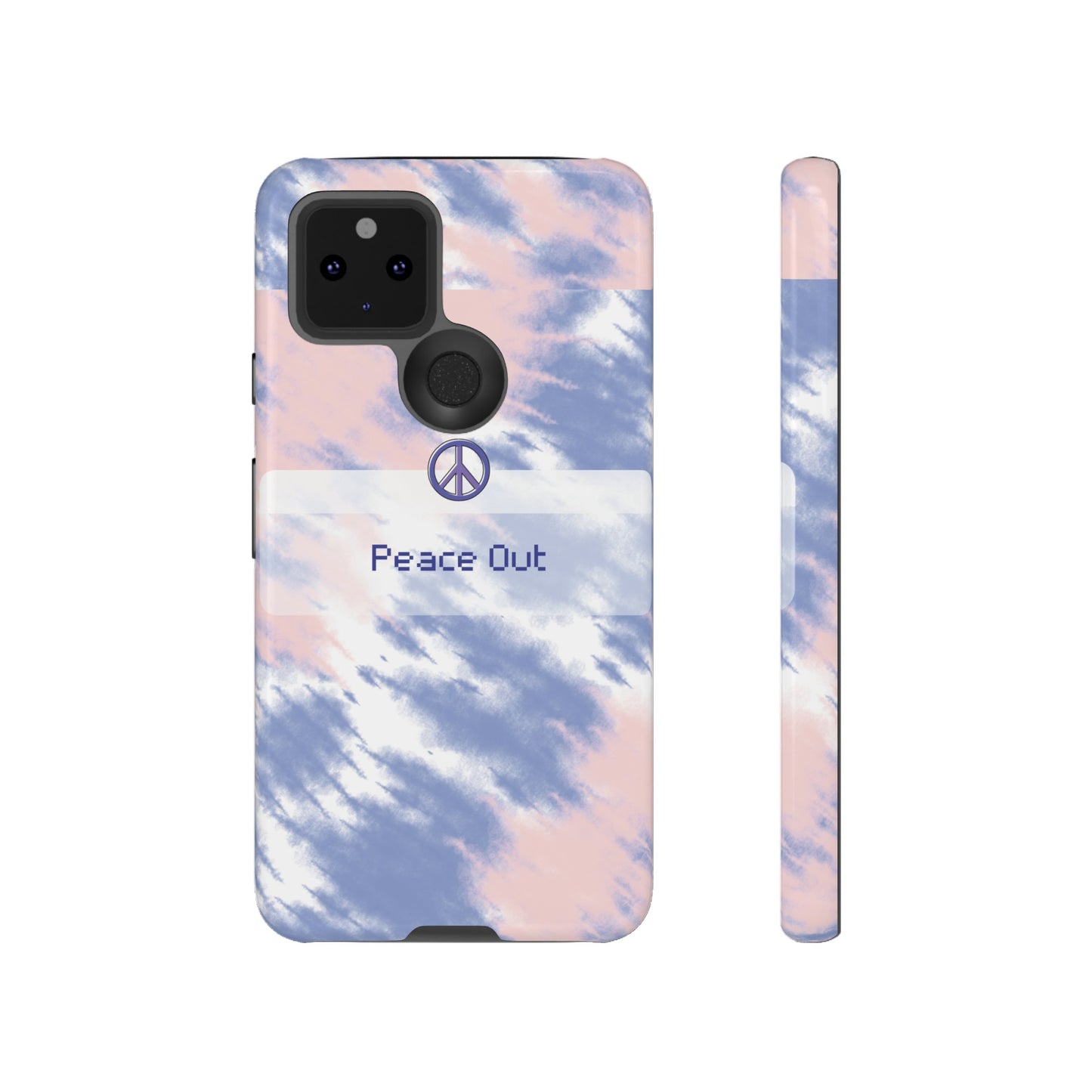 Peace Out Wallpaper Phone Case | iPhone 15 Plus/ Pro, 14, 13, 12| Google Pixel 7, Pro, 5| Samsung Galaxy S23 All Major Phone Models