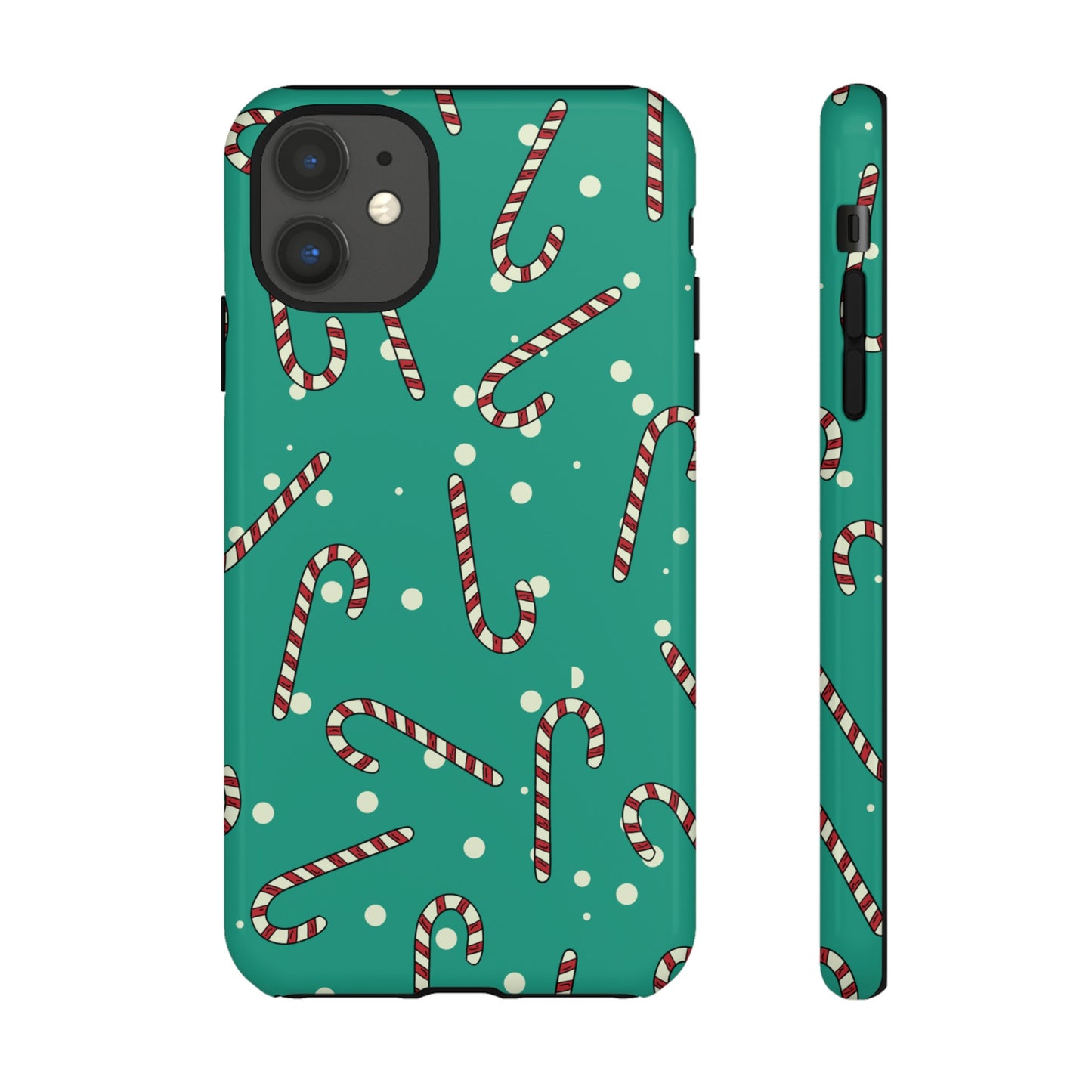 Candycane Wallpaper Phone Case | iPhone 15 Plus/ Pro, 14, 13, 12| Google Pixel 7, Pro, 5| Samsung Galaxy S23 All Major Phone Models