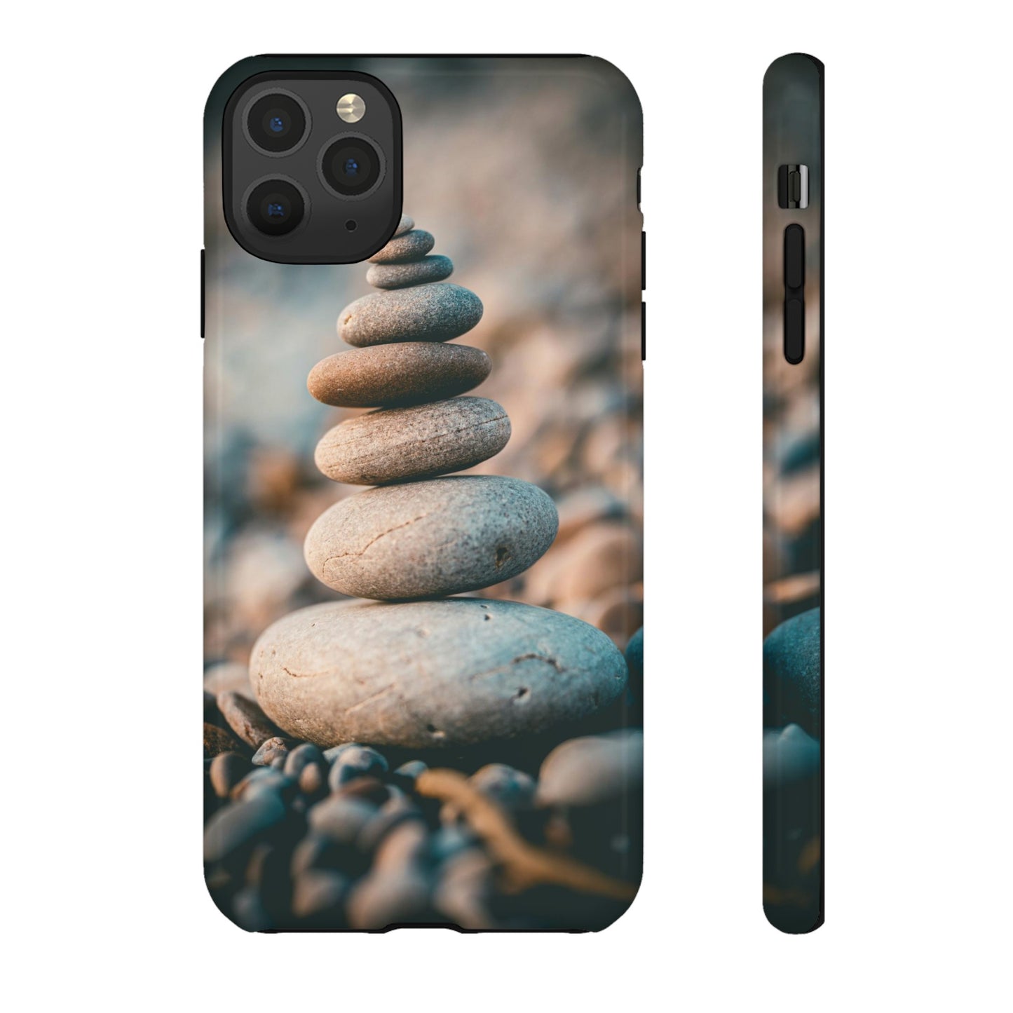 Rock Stack Wallpaper Phone Case | iPhone 15 Plus/ Pro, 14, 13, 12| Google Pixel 7, Pro, 5| Samsung Galaxy S23 All Major Phone Models