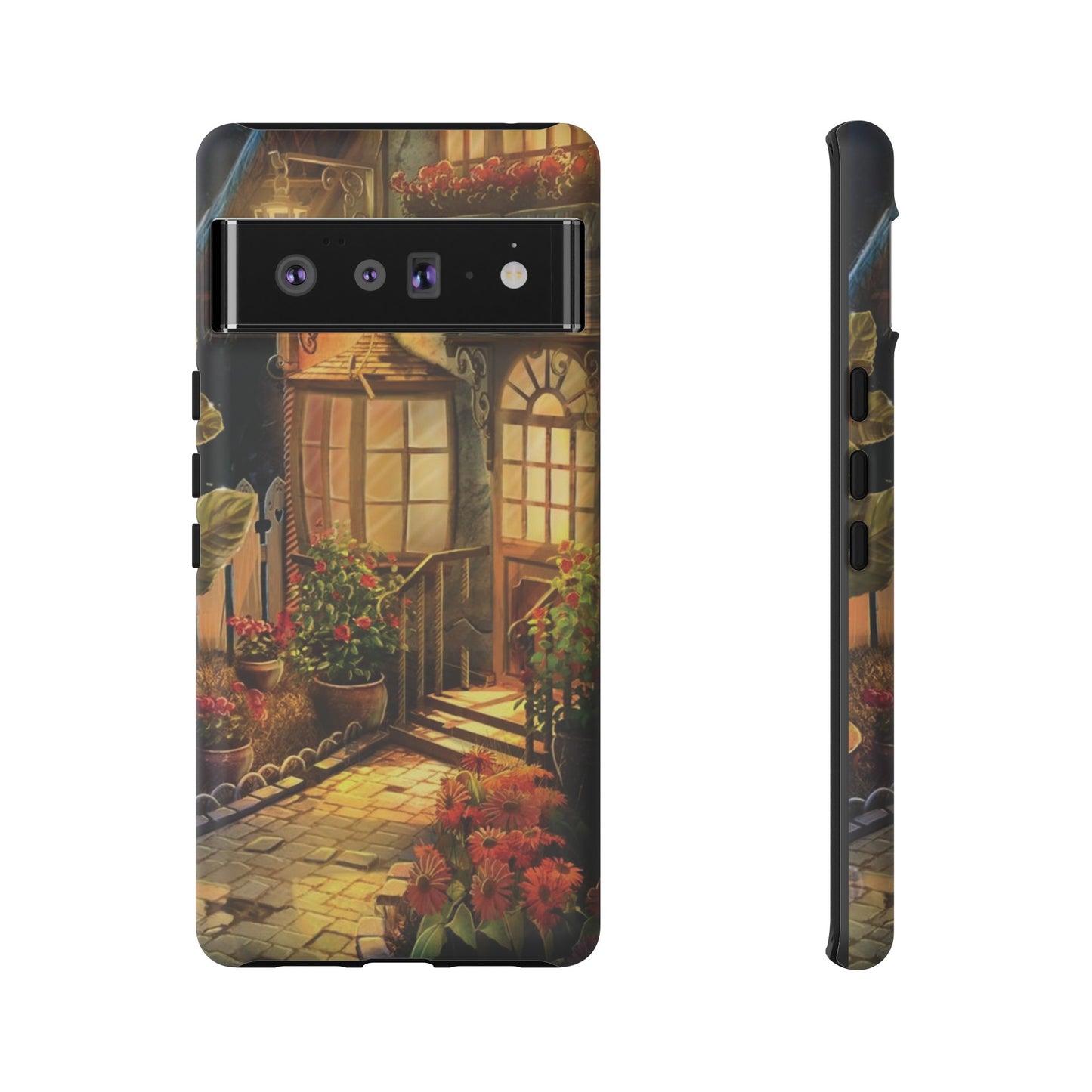 Cottage Garden Wallpaper Phone Case | iPhone 15 Plus/ Pro, 14, 13, 12| Google Pixel 7, Pro, 5| Samsung Galaxy S23 All Major Phone Models