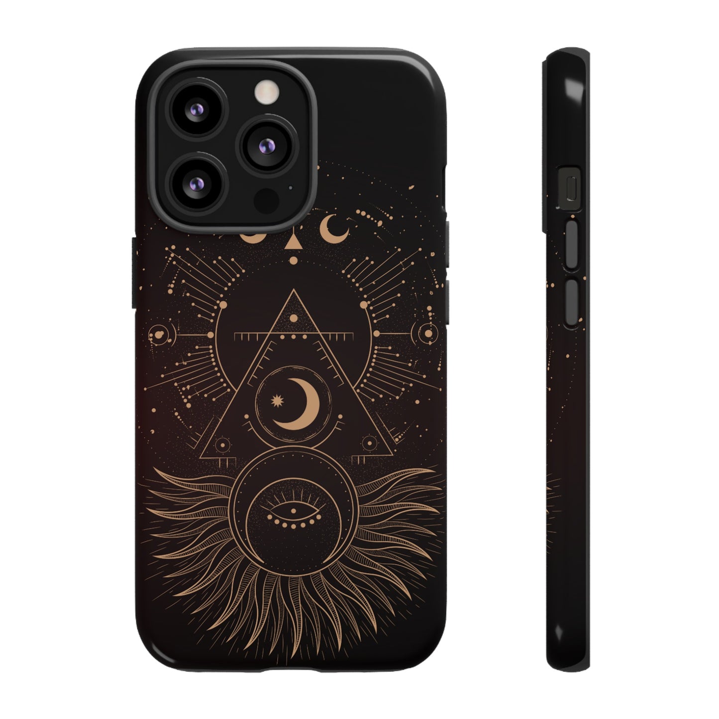 Cosmic Geometry Phone Case | iPhone 15 Plus/ Pro, 14, 13, 12| Google Pixel 7, Pro, 5| Samsung Galaxy S23 All Major Phone Models