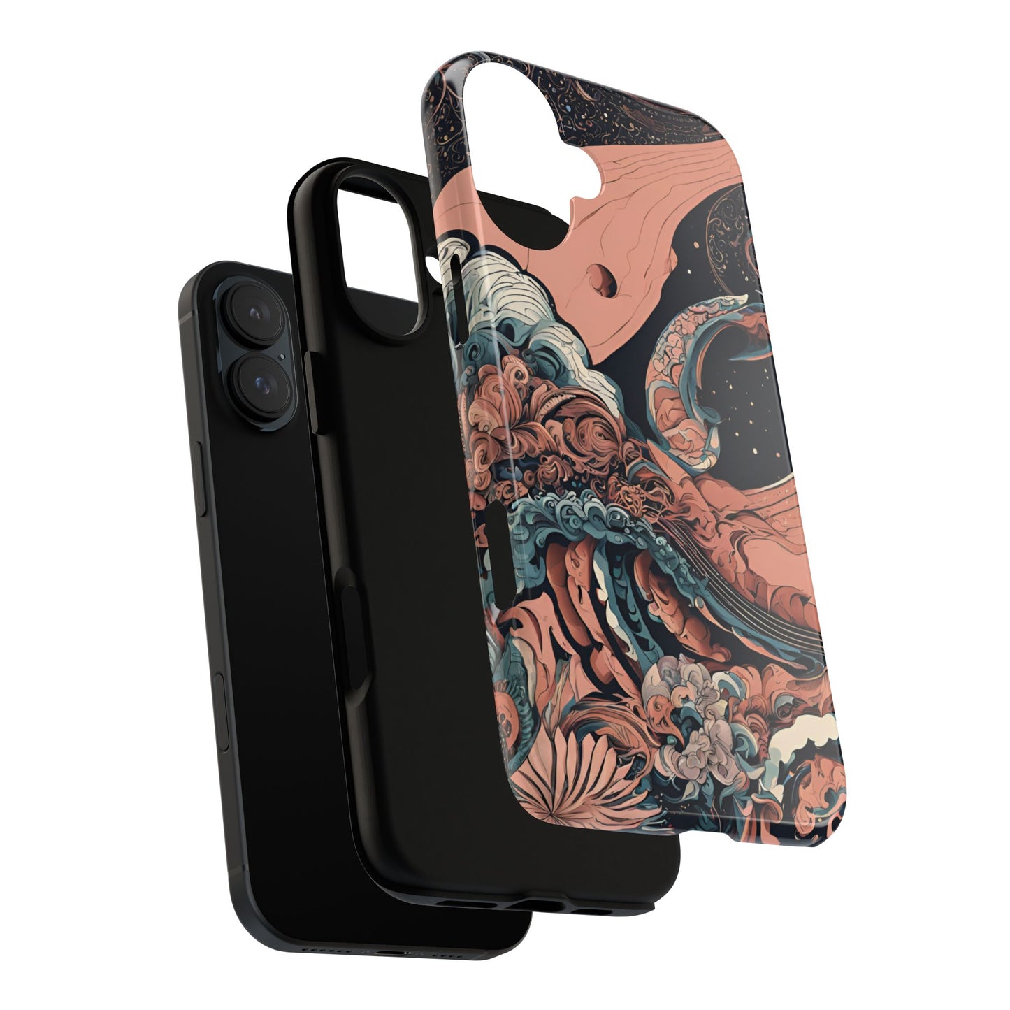 Abstract Landscape Phone Case| iPhone 15 Plus/ Pro, 14, 13, 12| Google Pixel 7, Pro, 5| Samsung Galaxy S23 All Major Phone Models