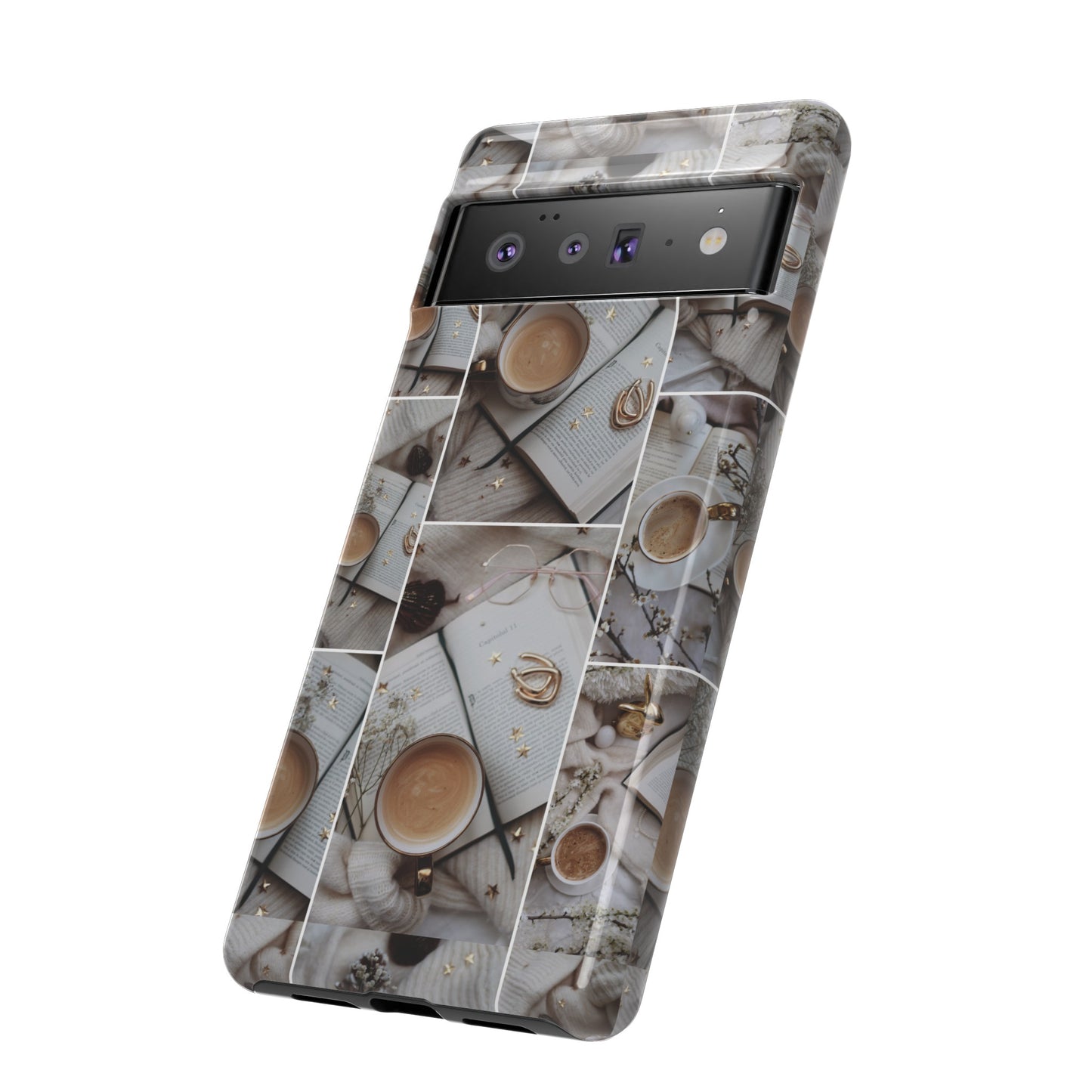 Coffee Collage Wallpaper Phone Case | iPhone 15 Plus/ Pro, 14, 13, 12| Google Pixel 7, Pro, 5| Samsung Galaxy S23 All Major Phone Models