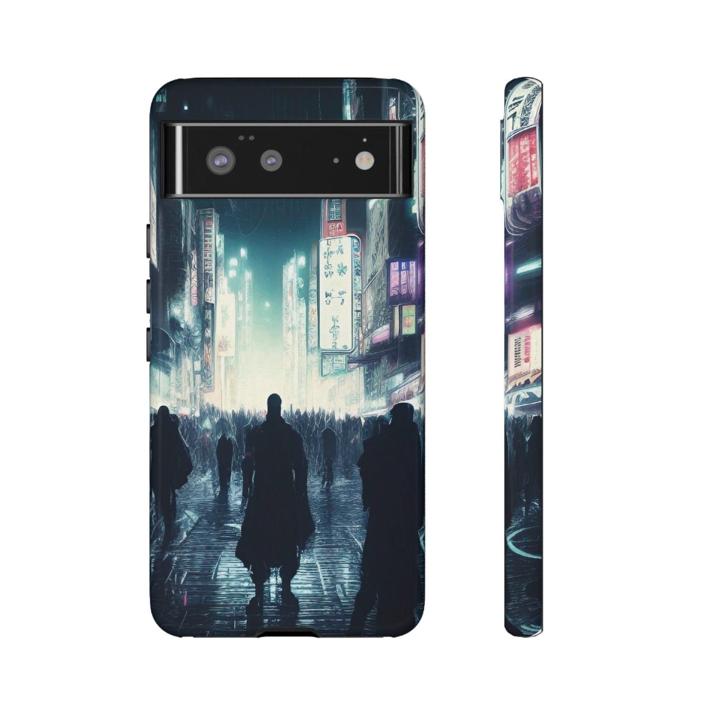 Strangers in the City Wallpaper Phone Case | iPhone 15 Plus/ Pro, 14, 13, 12| Google Pixel 7, Pro, 5| Samsung Galaxy S23 All Major Phone Models