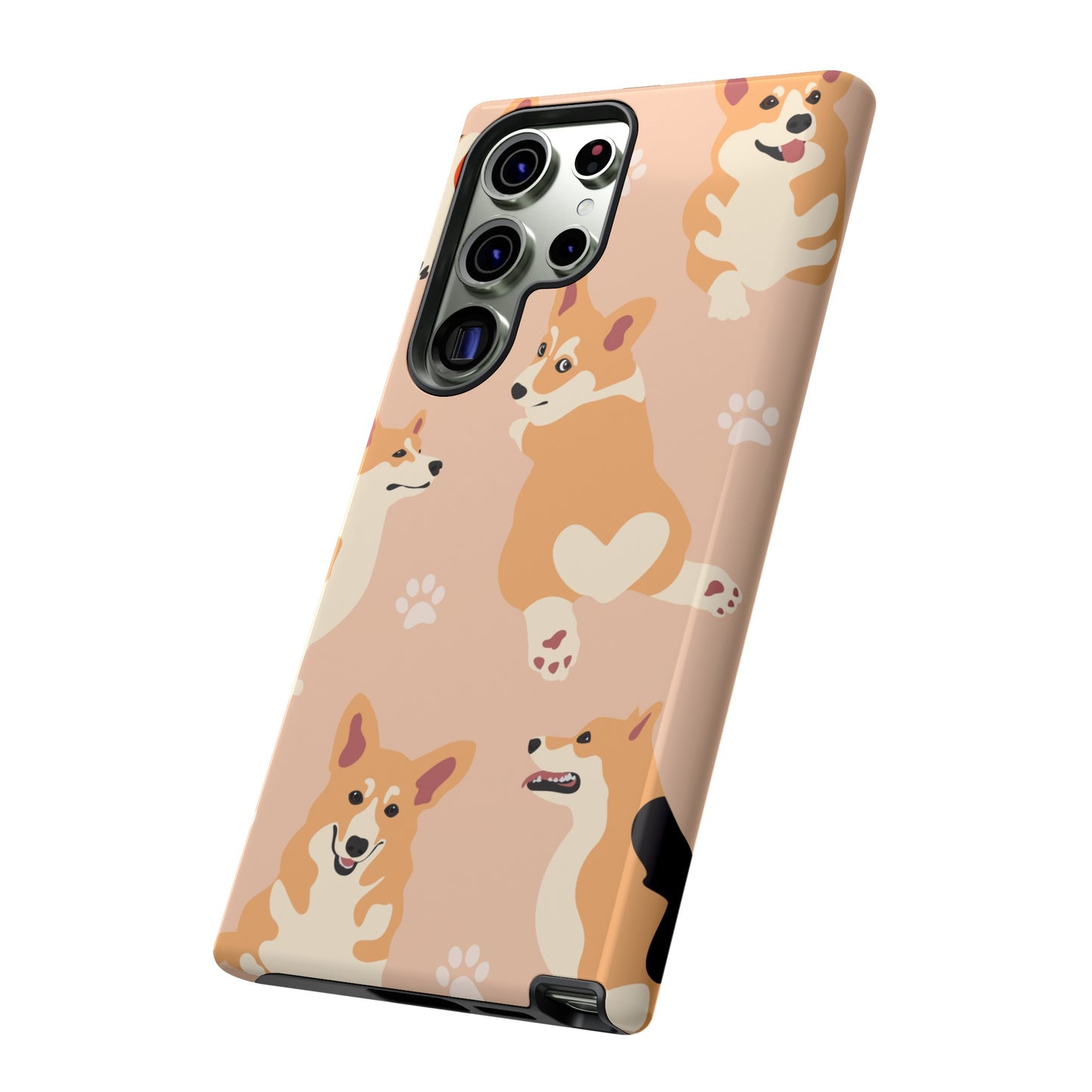 Corgi Wallpaper Phone Case | iPhone 15 Plus/ Pro, 14, 13, 12| Google Pixel 7, Pro, 5| Samsung Galaxy S23 All Major Phone Models