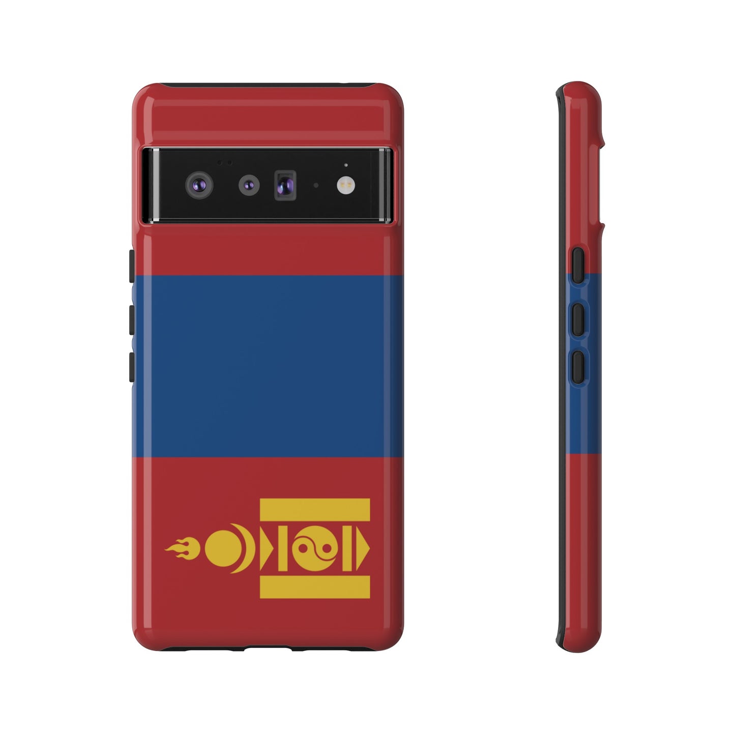 Mongolia Flag Phone Case | iPhone 15 Plus/ Pro, 14, 13, 12| Google Pixel 7, Pro, 5| Samsung Galaxy S23 All Major Phone Models