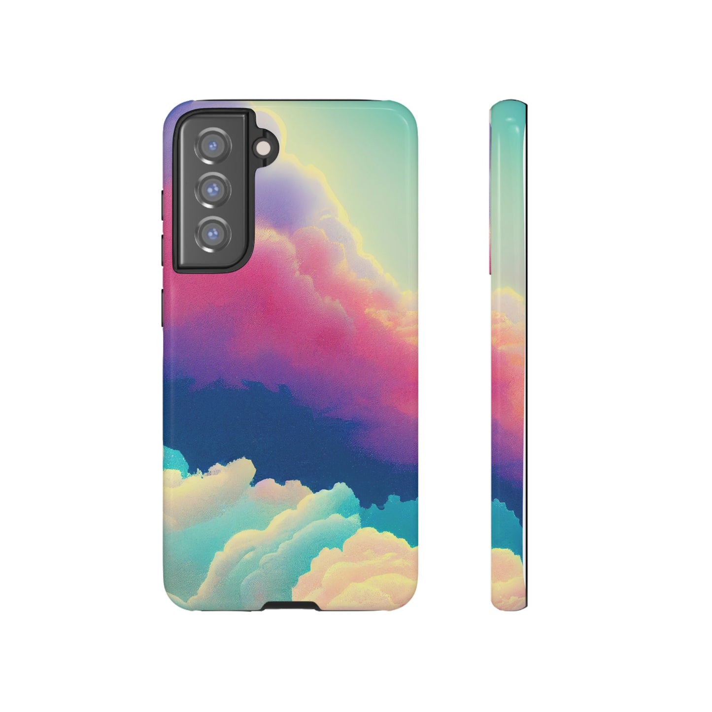 Colourful Clouds Wallpaper Phone Case | iPhone 15 Plus/ Pro, 14, 13, 12| Google Pixel 7, Pro, 5| Samsung Galaxy S23 All Major Phone Models