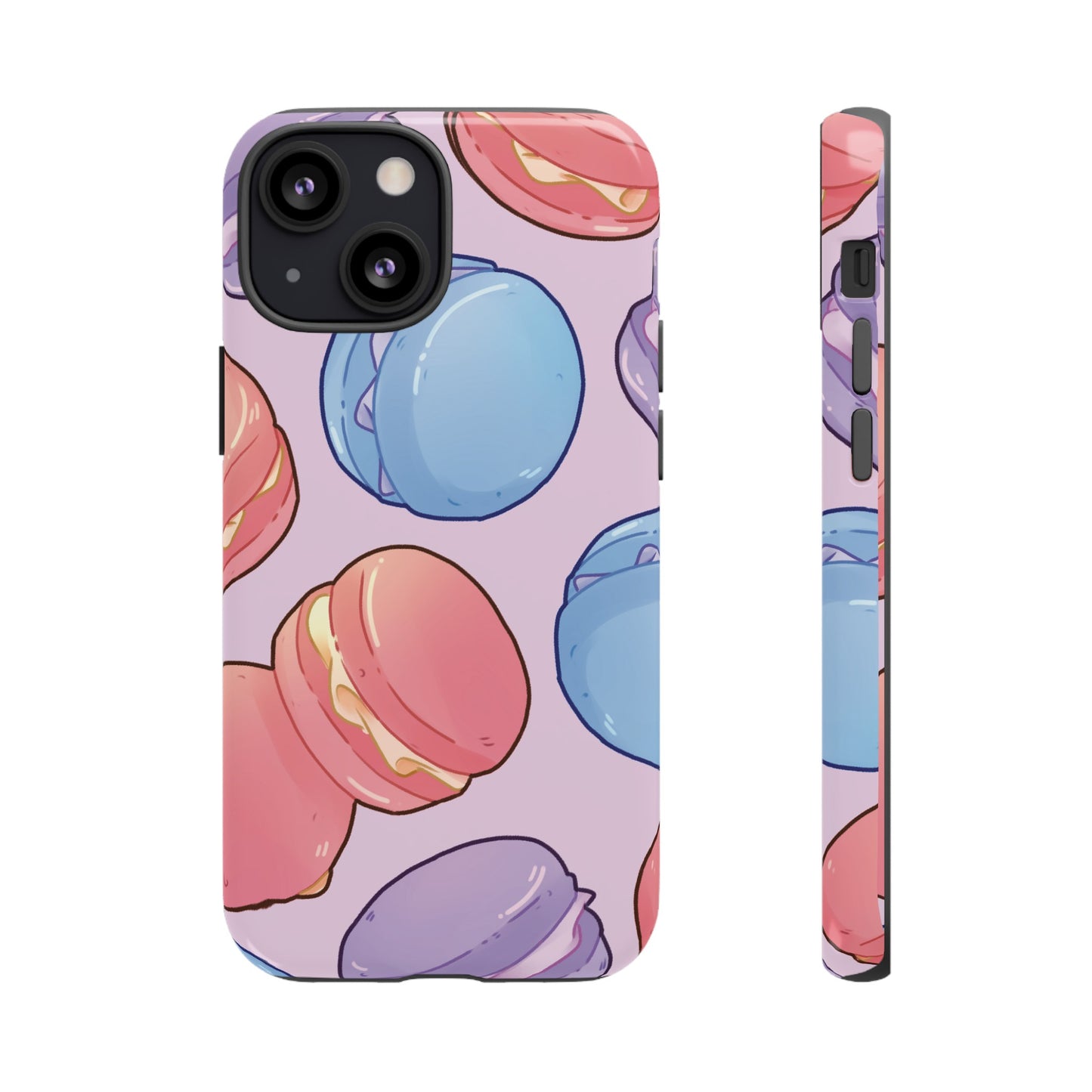 Macaron Wallpaper Phone Case | iPhone 15 Plus/ Pro, 14, 13, 12| Google Pixel 7, Pro, 5| Samsung Galaxy S23 All Major Phone Models