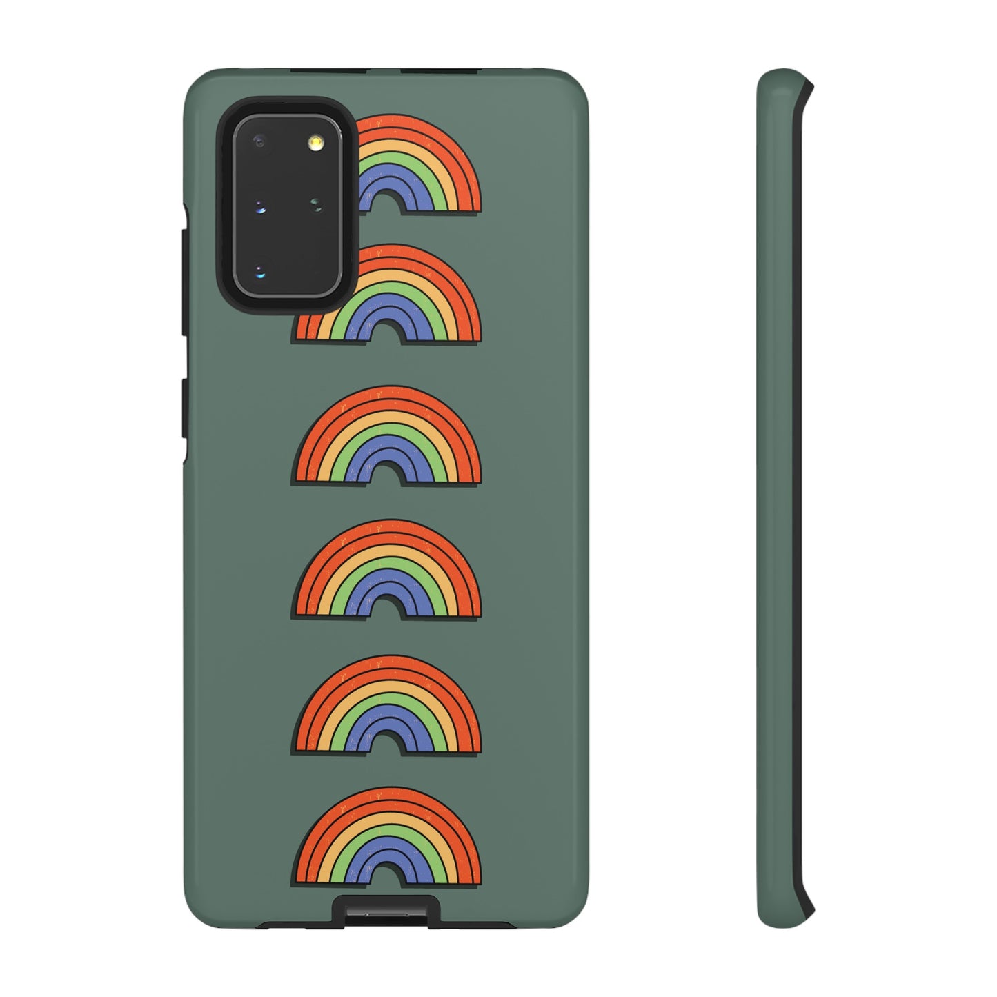 Rainbow Wallpaper Phone Case | iPhone 15 Plus/ Pro, 14, 13, 12| Google Pixel 7, Pro, 5| Samsung Galaxy S23 All Major Phone Models