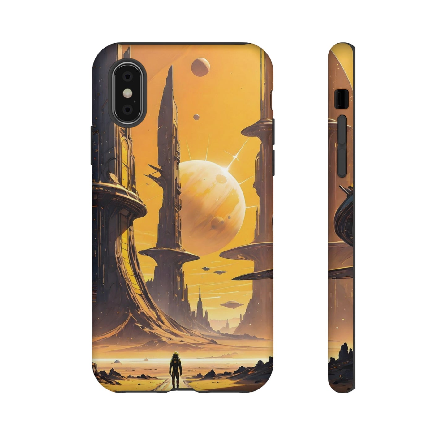 Distant Planets Sci Fi Wallpaper Phone Case | iPhone 15 Plus/ Pro, 14, 13, 12| Google Pixel 7, Pro, 5| Samsung Galaxy S23 All Major Phone Models