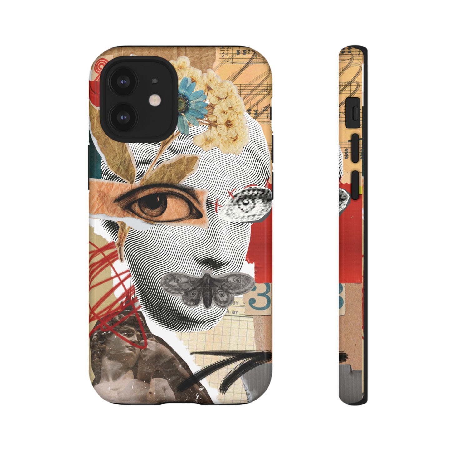 Woman Collage Wallpaper Phone Case | iPhone 15 Plus/ Pro, 14, 13, 12| Google Pixel 7, Pro, 5| Samsung Galaxy S23 All Major Phone Models