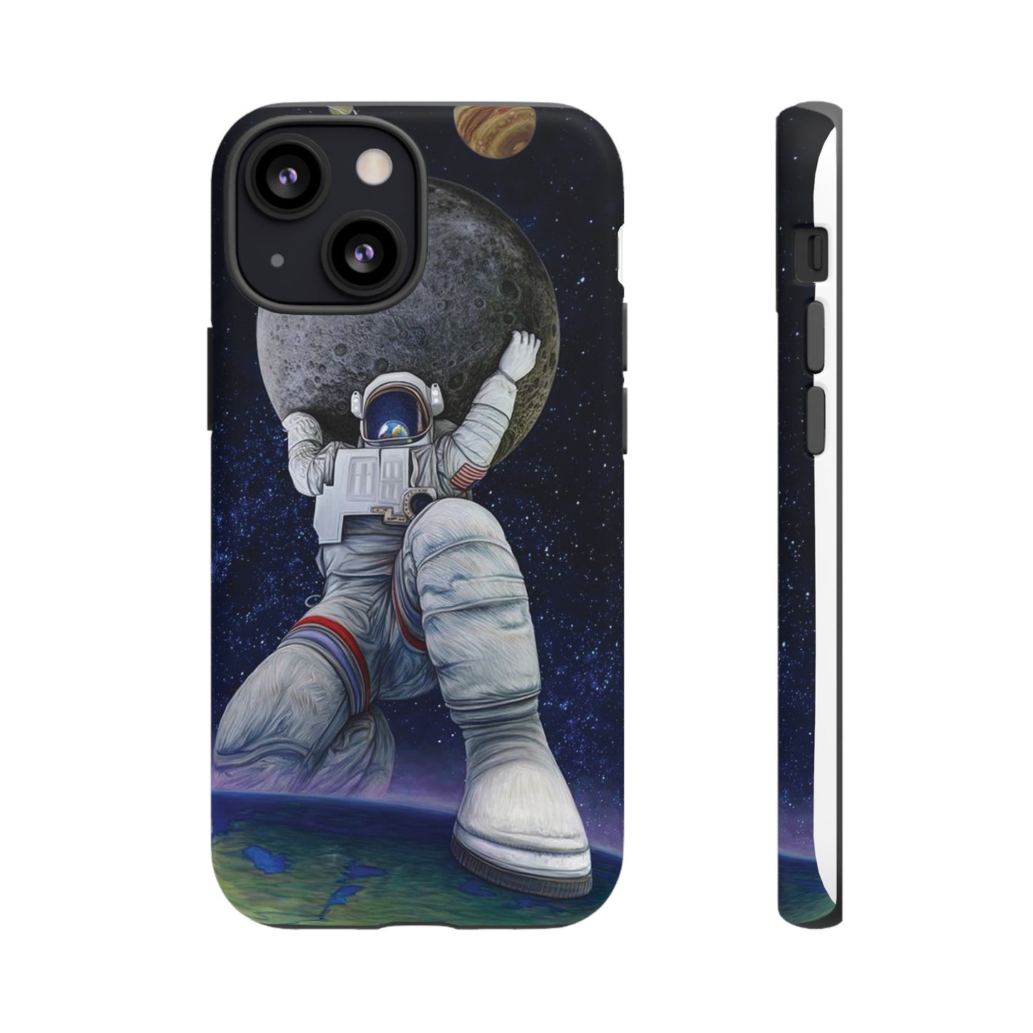 Astronaut Holding The Moon Phone Case | iPhone 15 Plus/ Pro, 14, 13, 12| Google Pixel 7, Pro, 5| Samsung Galaxy S23 All Major Phone Models