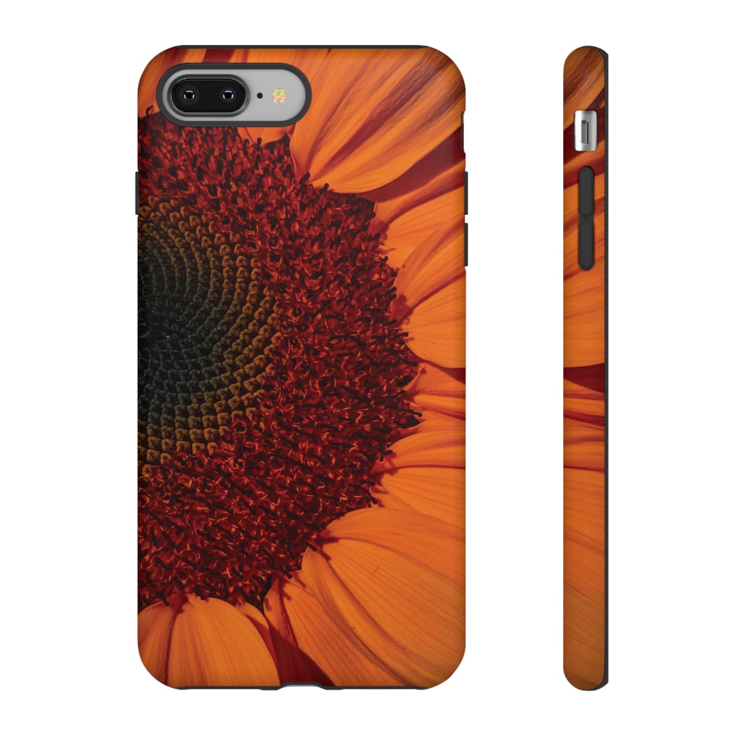 Orange Sunflower Wallpaper Phone Case | iPhone 15 Plus/ Pro, 14, 13, 12| Google Pixel 7, Pro, 5| Samsung Galaxy S23 All Major Phone Models