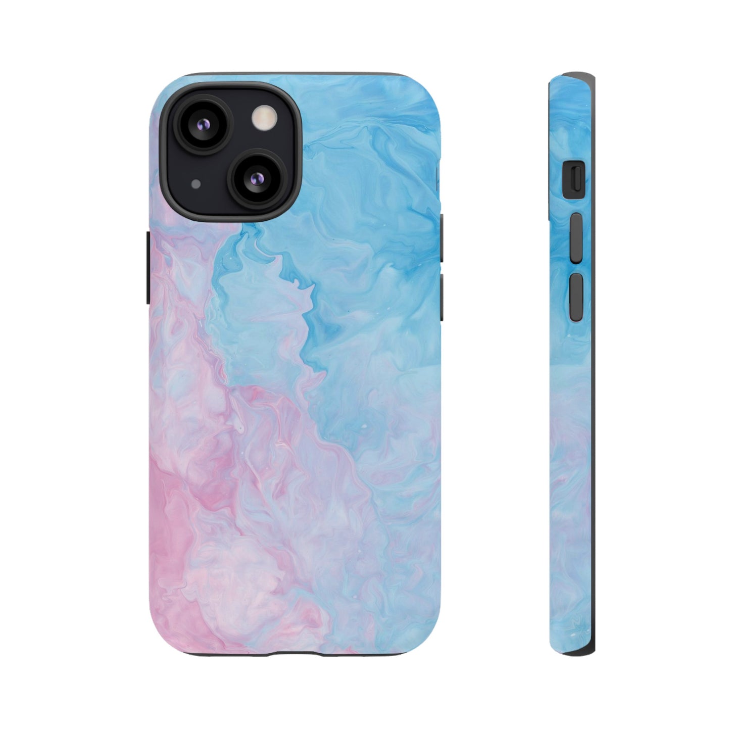 Splash of Blue & Pink Wallpaper Phone Case |iPhone 15 Plus/ Pro, 14, 13, 12|Google Pixel 7, Pro, 5|Samsung Galaxy S23 All Major Phone Models