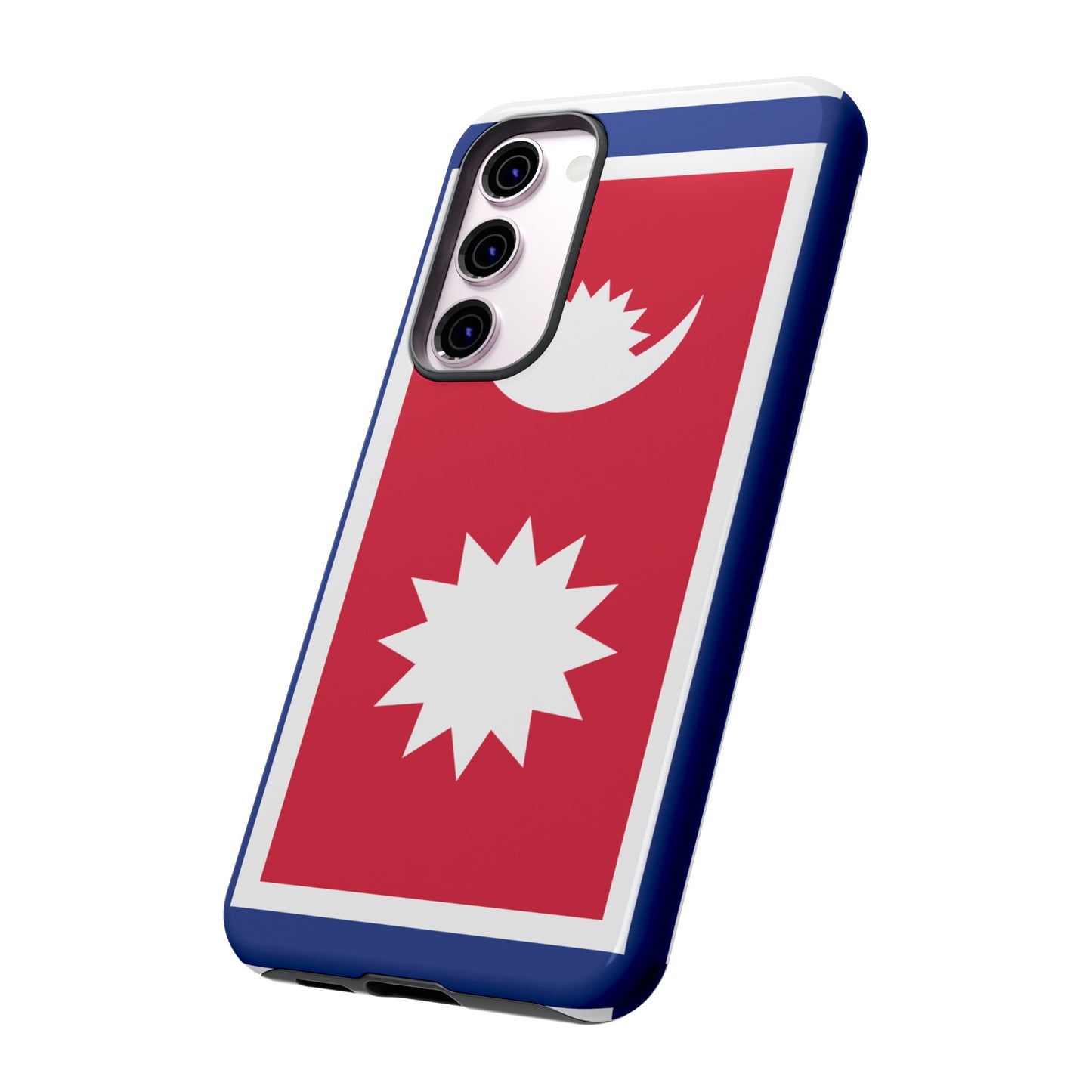 Nepal Flag Phone Case | iPhone 15 Plus/ Pro, 14, 13, 12| Google Pixel 7, Pro, 5| Samsung Galaxy S23 All Major Phone Models