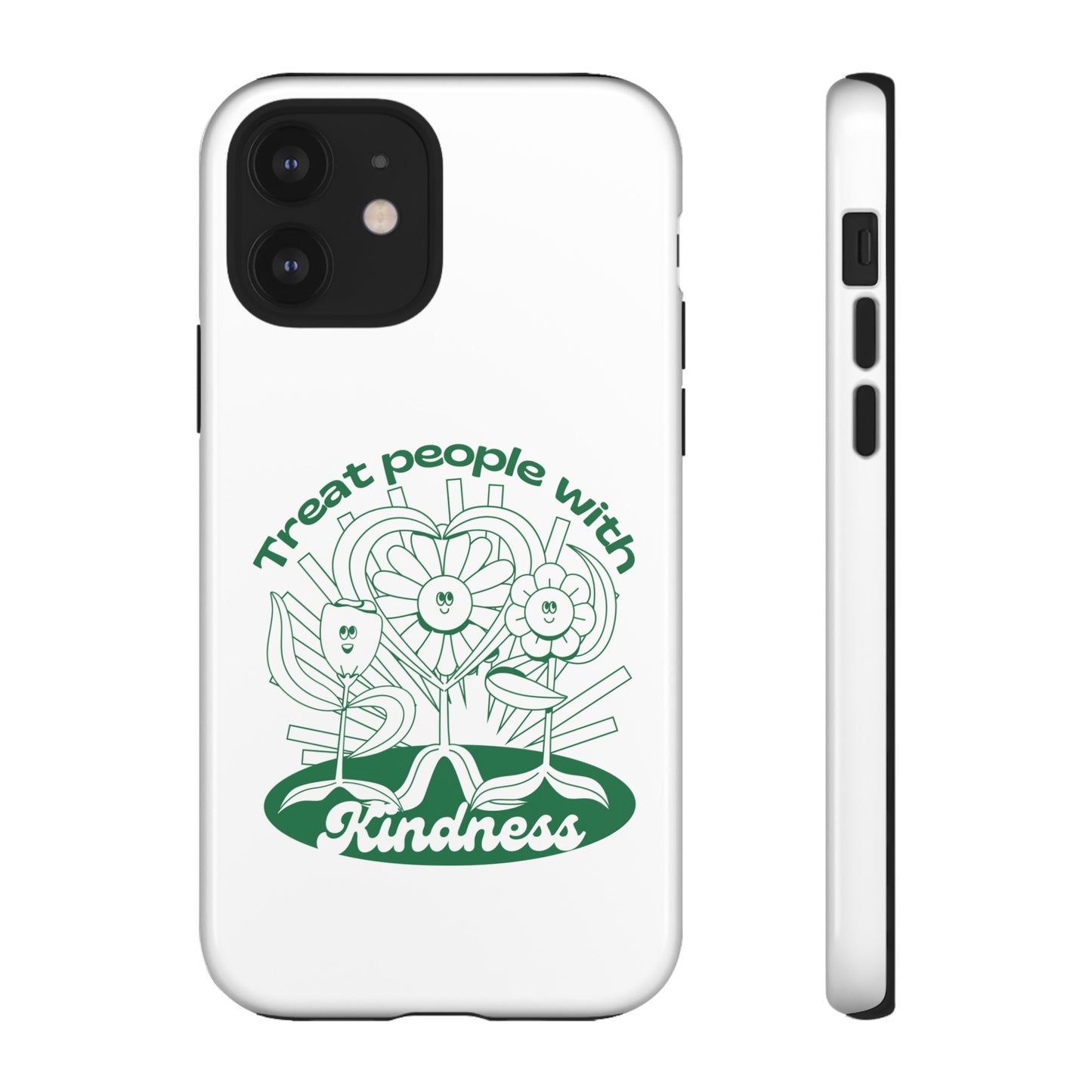 Treat People With Kindness Phone Case | iPhone 15 Plus/ Pro, 14, 13, 12| Google Pixel 7, Pro, 5| Samsung Galaxy S23 All Major Phone Models