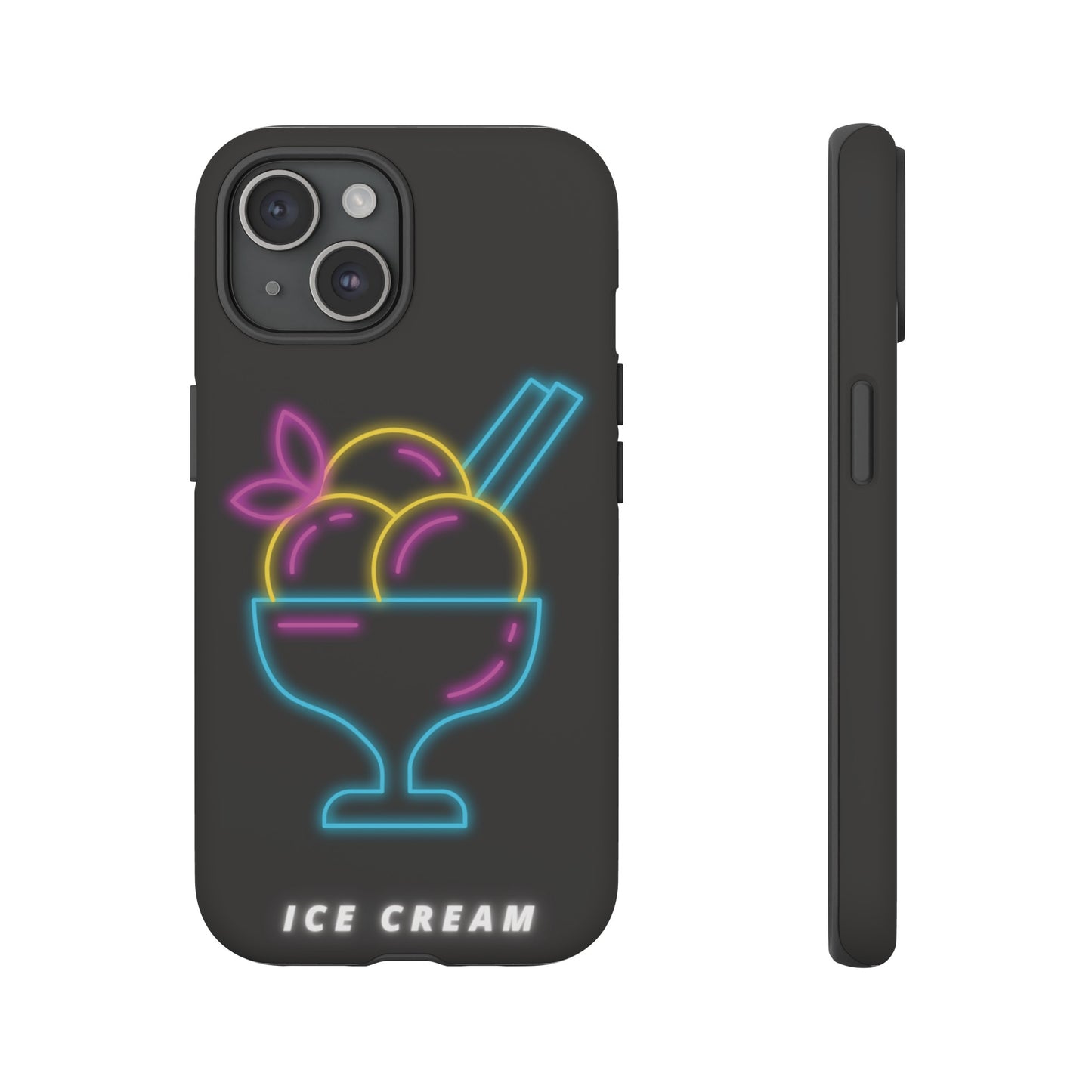 Ice Cream Wallpaper Phone Case | iPhone 15 Plus/ Pro, 14, 13, 12| Google Pixel 7, Pro, 5| Samsung Galaxy S23 All Major Phone Models