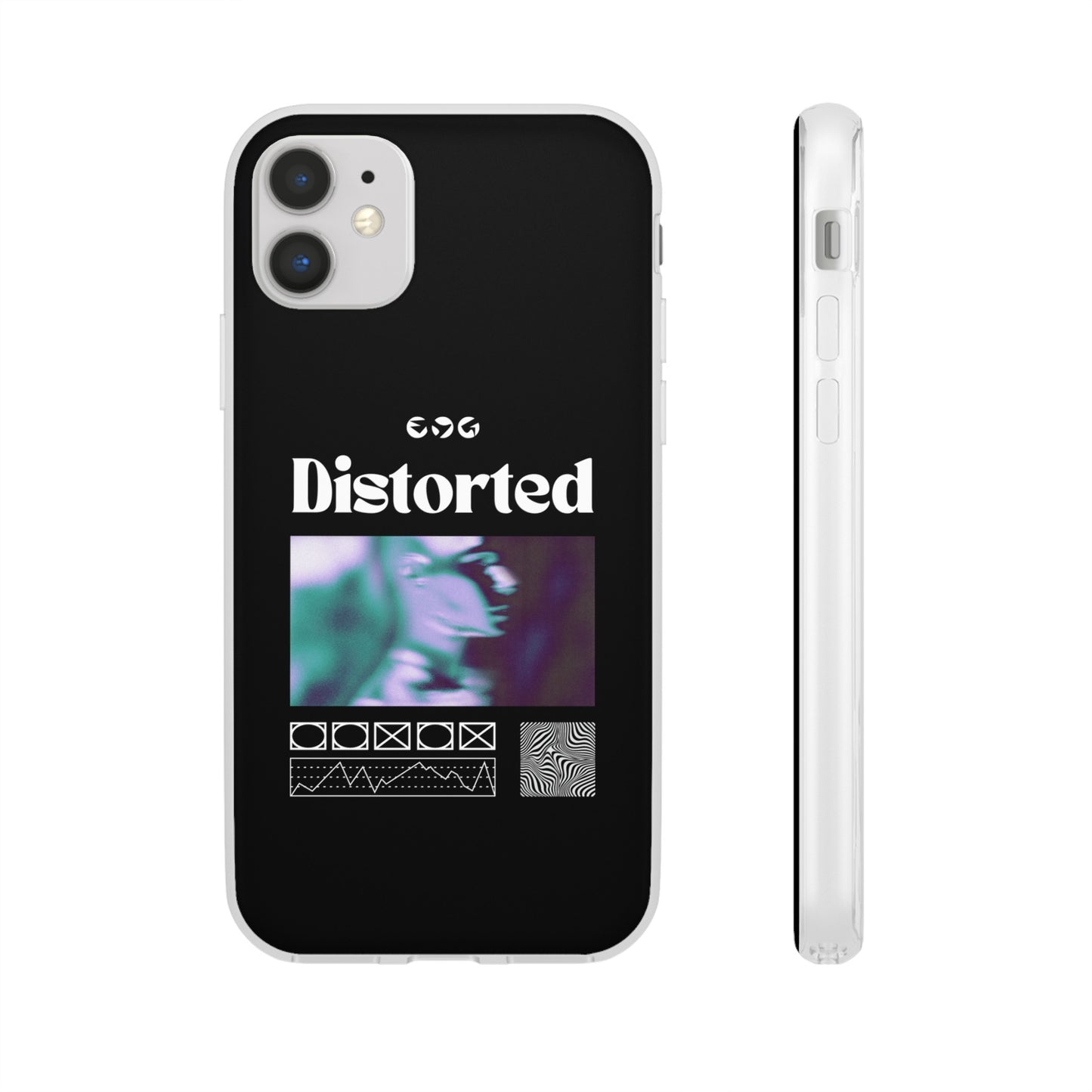 Distorted Phone Case | iPhone 15 Plus/ Pro, 14, 13, 12| Google Pixel 7, Pro, 5| Samsung Galaxy S23 All Major Phone Models