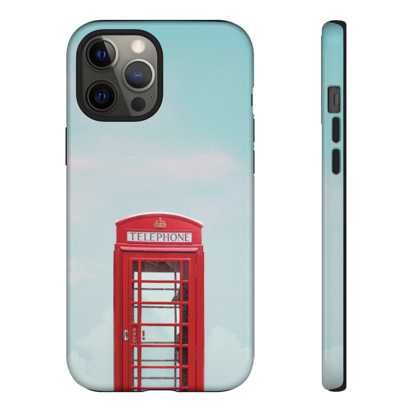 Telephone Booth Wallpaper Phone Case |iPhone 15 Plus/ Pro, 14, 13, 12|Google Pixel 7, Pro, 5| Samsung Galaxy S23 All Major Phone Models