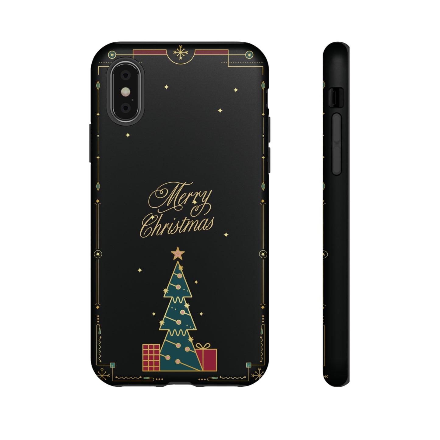 Christmas Tree Wallpaper Phone Case | iPhone 15 Plus/ Pro, 14, 13, 12| Google Pixel 7, Pro, 5| Samsung Galaxy S23 All Major Phone Models