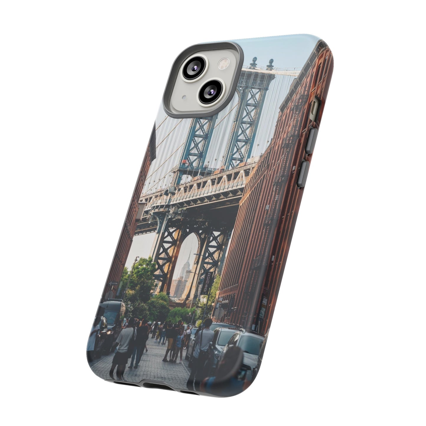 Stunning Brooklyn Bridge Wallpaper Phone Case | iPhone 15 Plus/ Pro, 14, 13, 12| Google Pixel 7, Pro, 5| Samsung Galaxy S23 All Major Phone Models