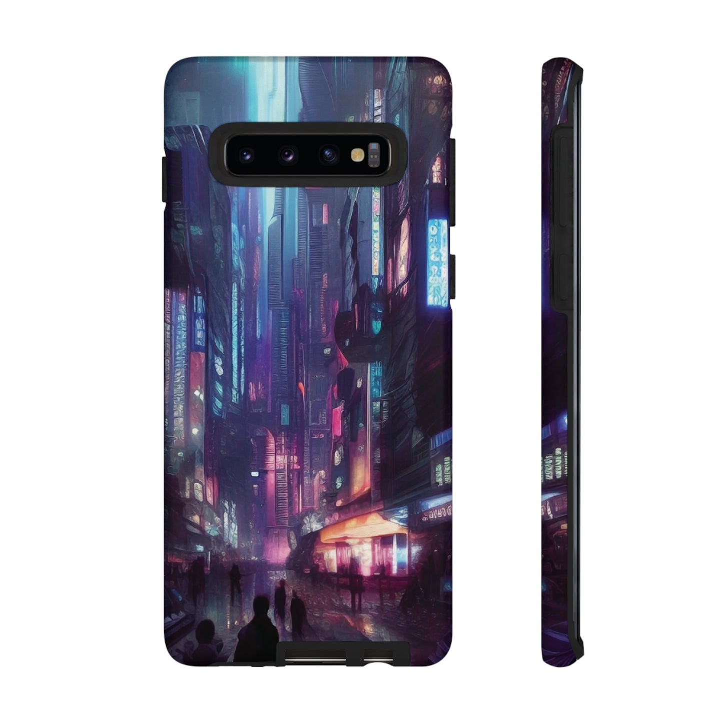 Futuristic Sci-Fi City Wallpaper Phone Case | iPhone 15 Plus/ Pro, 14, 13, 12| Google Pixel 7, Pro, 5| Samsung Galaxy S23 All Major Phone Models