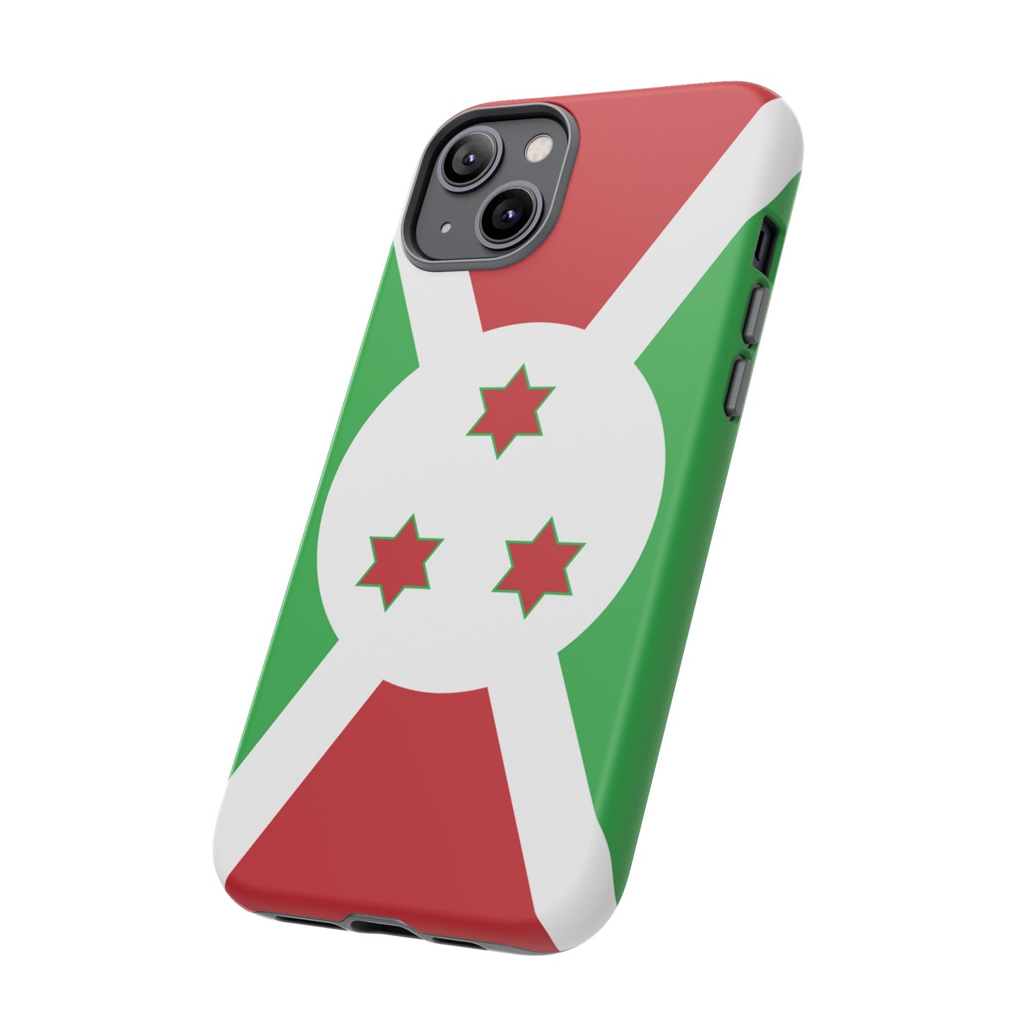 Burundi Flag Phone Case | iPhone 15 Plus/ Pro, 14, 13, 12| Google Pixel 7, Pro, 5| Samsung Galaxy S23 All Major Phone Models