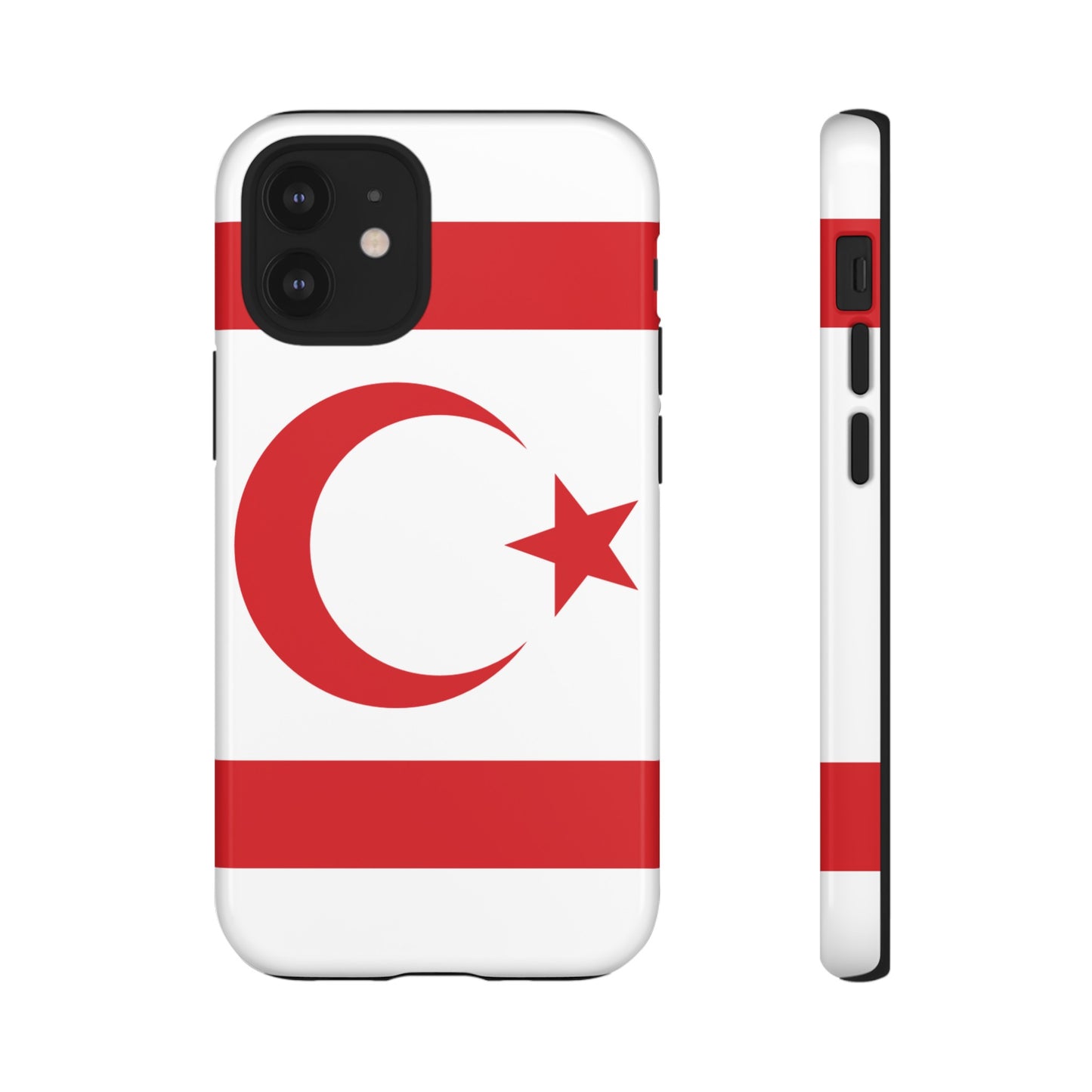 Northern Cyprus Flag Phone Case | iPhone 15 Plus/ Pro, 14, 13, 12| Google Pixel 7, Pro, 5| Samsung Galaxy S23 All Major Phone Models