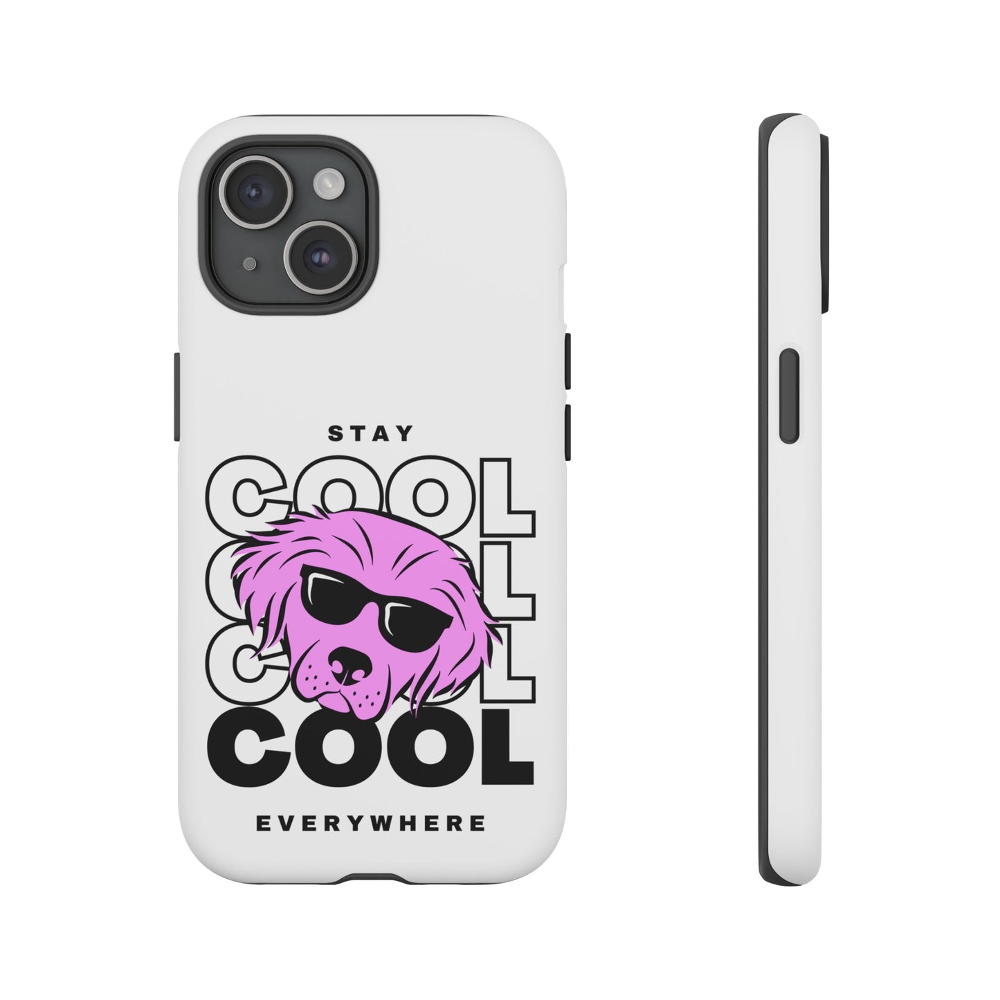 Stay Cool Phone Case | iPhone 15 Plus/ Pro, 14, 13, 12| Google Pixel 7, Pro, 5| Samsung Galaxy S23 All Major Phone Models