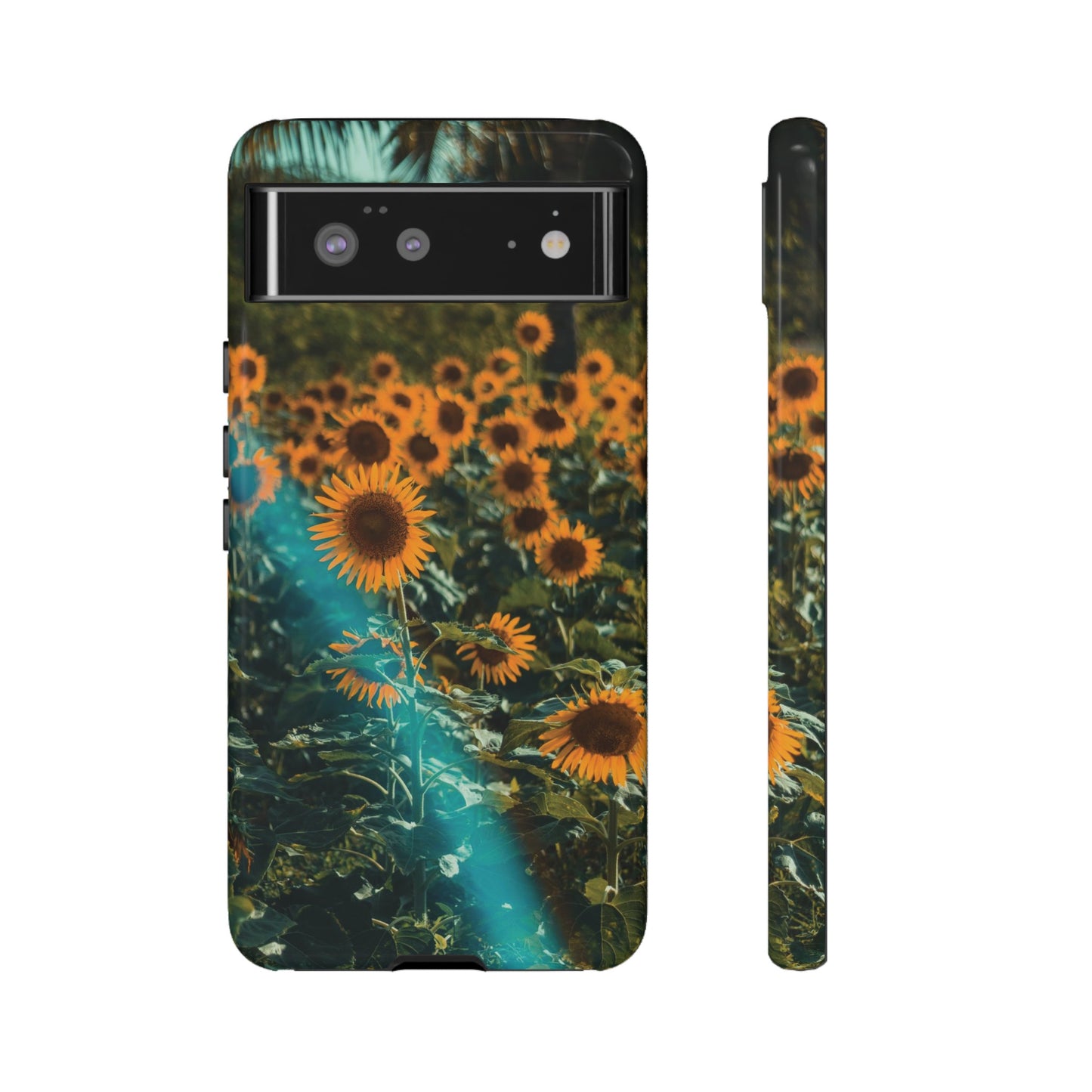 Sunflower Field Wallpaper Phone Case | iPhone 15 Plus/ Pro, 14, 13, 12| Google Pixel 7, Pro, 5| Samsung Galaxy S23 All Major Phone Models