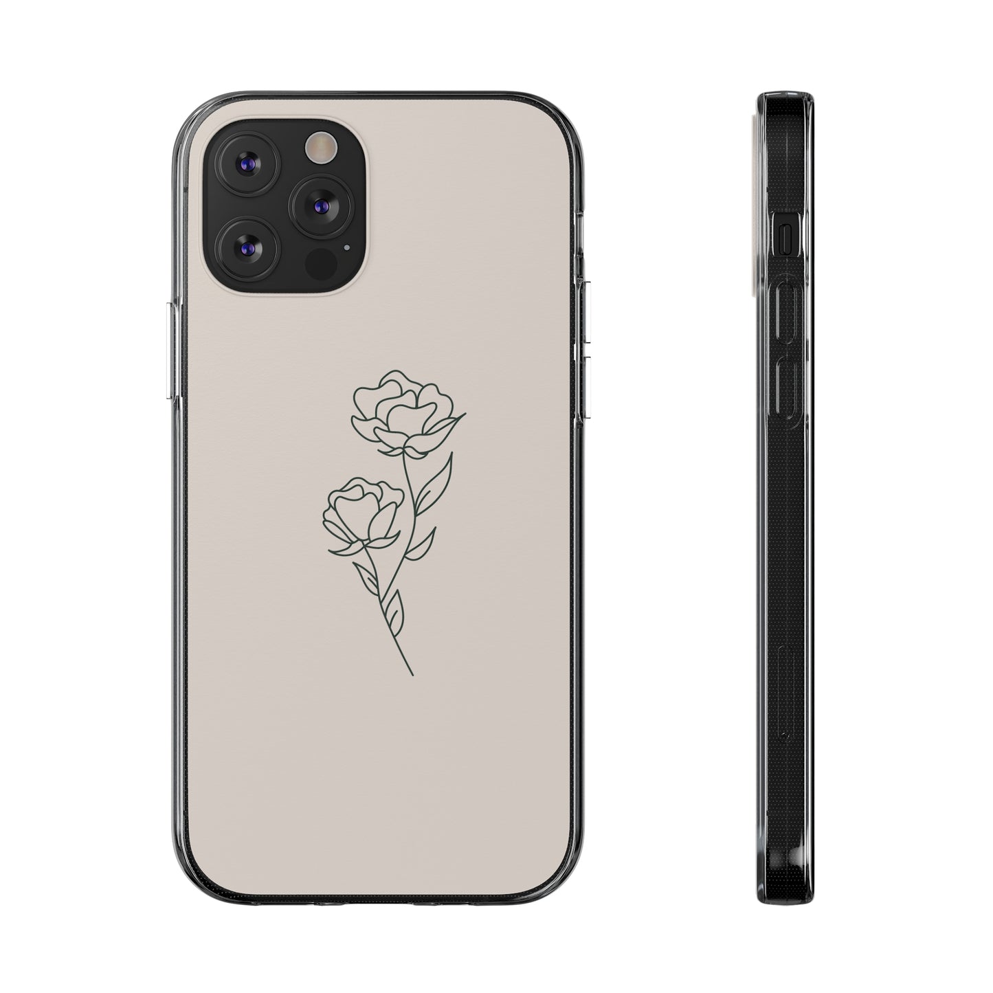 Simple Rose Phone Case | iPhone 15 Plus/ Pro, 14, 13, 12| Google Pixel 7, Pro, 5| Samsung Galaxy S23 All Major Phone Models