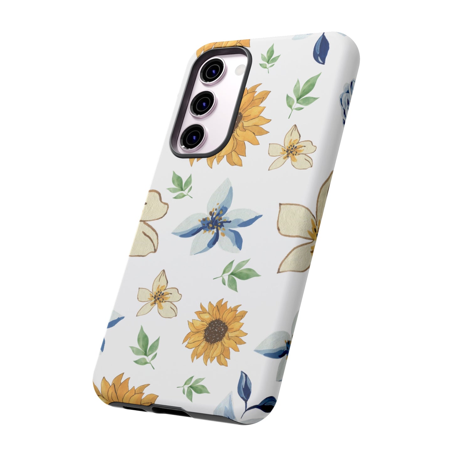 Beautiful Watercolour Flower Wallpaper Phone Case | iPhone 15 Plus/ Pro, 14, 13, 12| Google Pixel 7, Pro, 5| Samsung Galaxy S23 All Major Phone Models