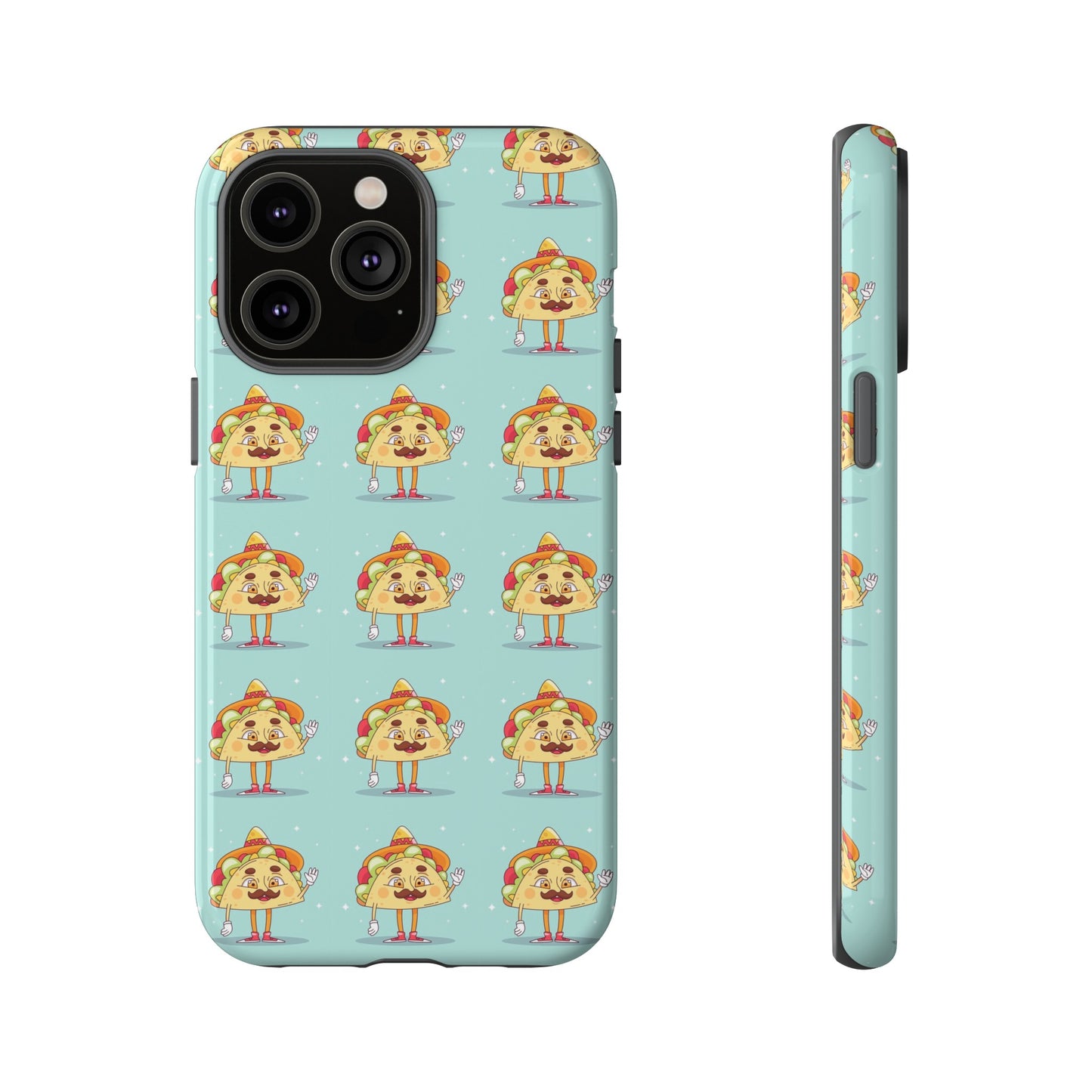 Taco Wallpaper Phone Case | iPhone 15 Plus/ Pro, 14, 13, 12| Google Pixel 7, Pro, 5| Samsung Galaxy S23 All Major Phone Models