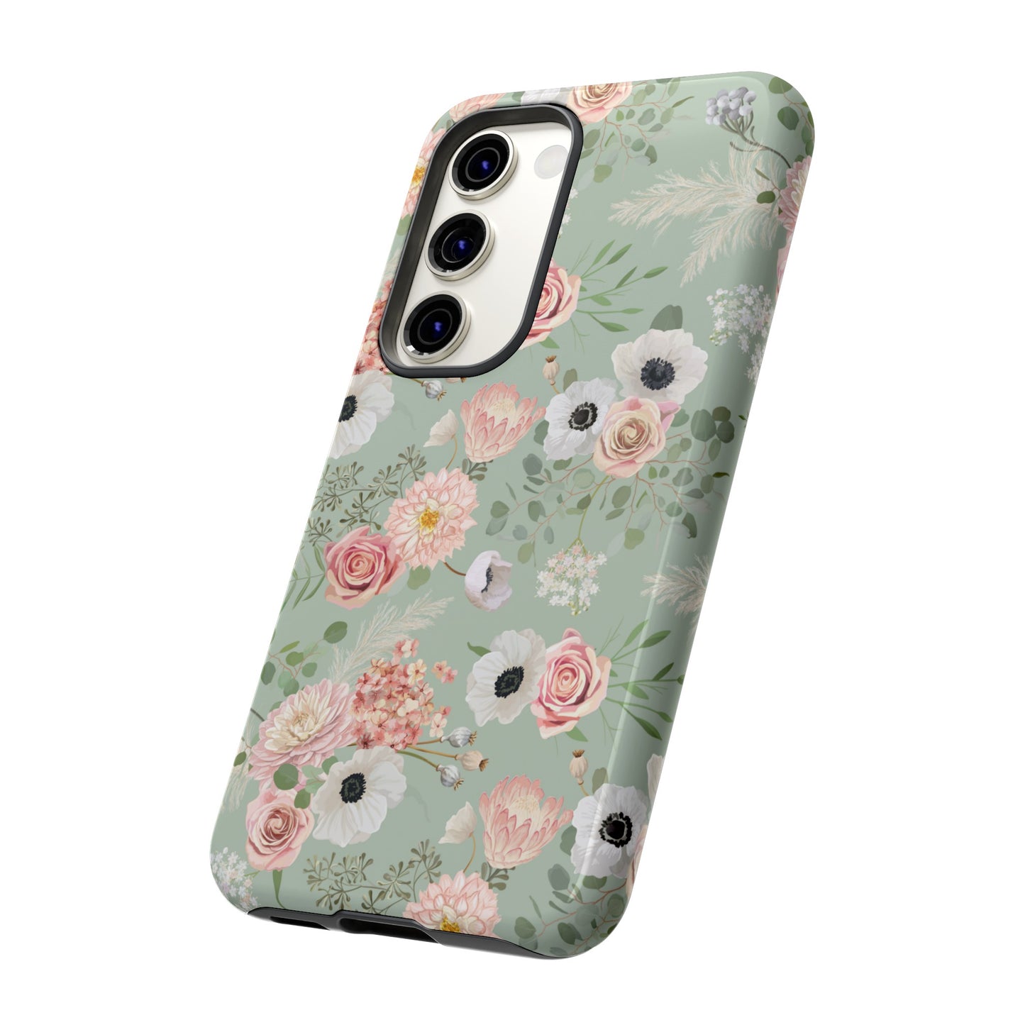 Pastel Flowers Phone Case | iPhone 15 Plus/ Pro, 14, 13, 12| Google Pixel 7, Pro, 5| Samsung Galaxy S23 All Major Phone Models