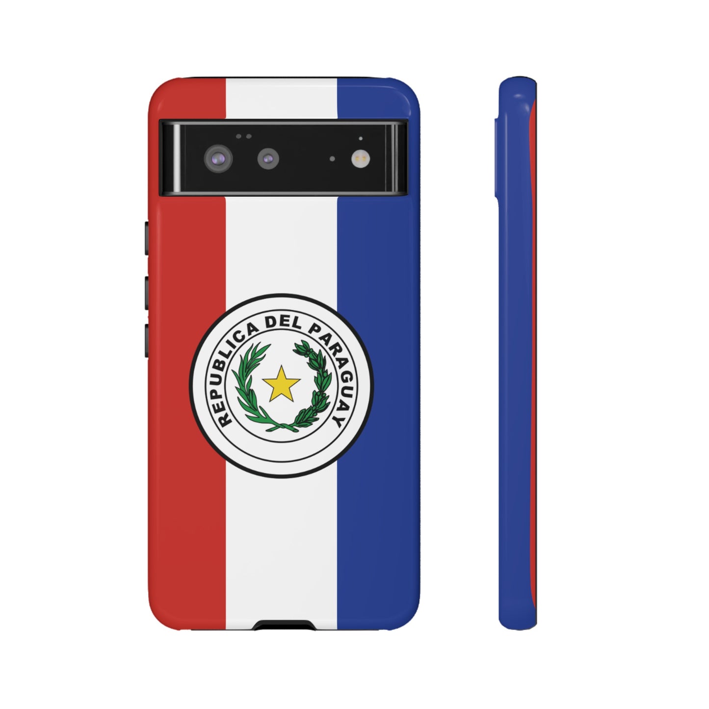 Paraguay Flag Phone Case | iPhone 15 Plus/ Pro, 14, 13, 12| Google Pixel 7, Pro, 5| Samsung Galaxy S23 All Major Phone Models