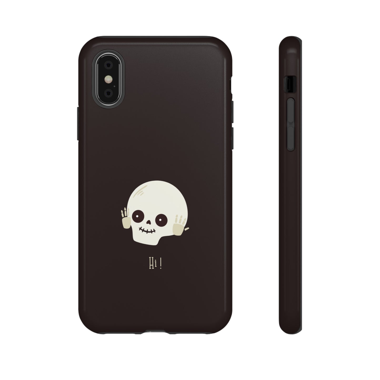 Hello Skull Phone Case | iPhone 15 Plus/ Pro, 14, 13, 12| Google Pixel 7, Pro, 5| Samsung Galaxy S23 All Major Phone Models