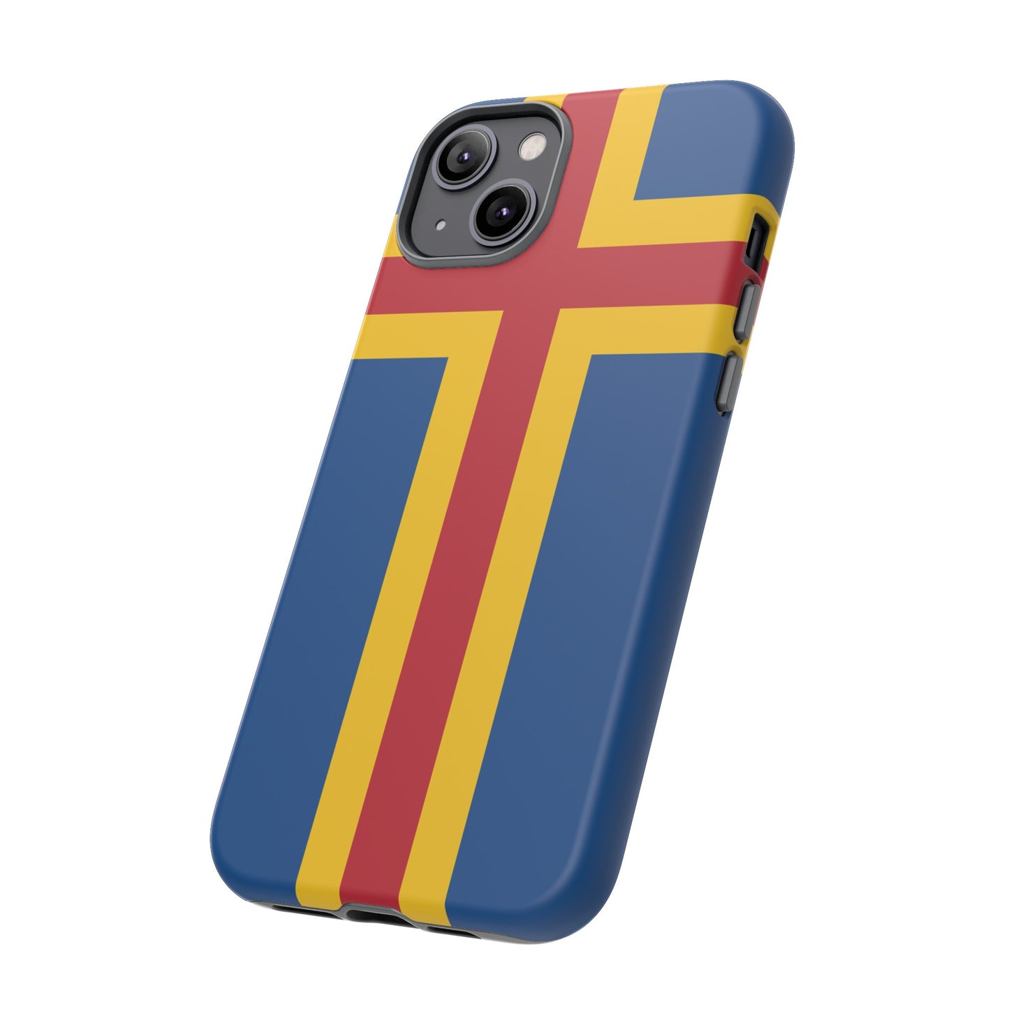 Aland Islands (Finland) Flag Phone Case | iPhone 15 Plus/ Pro, 14, 13, 12| Google Pixel 7, Pro, 5| Samsung Galaxy S23 All Major Phone Models