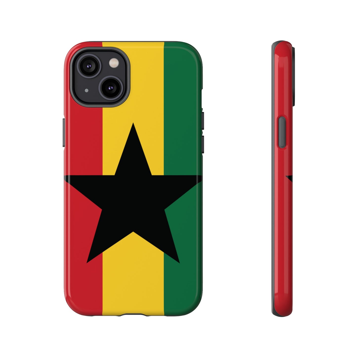 Ghana Flag Phone Case | iPhone 15 Plus/ Pro, 14, 13, 12| Google Pixel 7, Pro, 5| Samsung Galaxy S23 All Major Phone Models