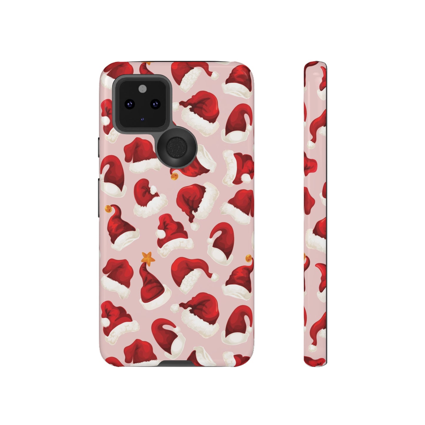 Christmas Hat Wallpaper Phone Case | iPhone 15 Plus/ Pro, 14, 13, 12| Google Pixel 7, Pro, 5| Samsung Galaxy S23 All Major Phone Models