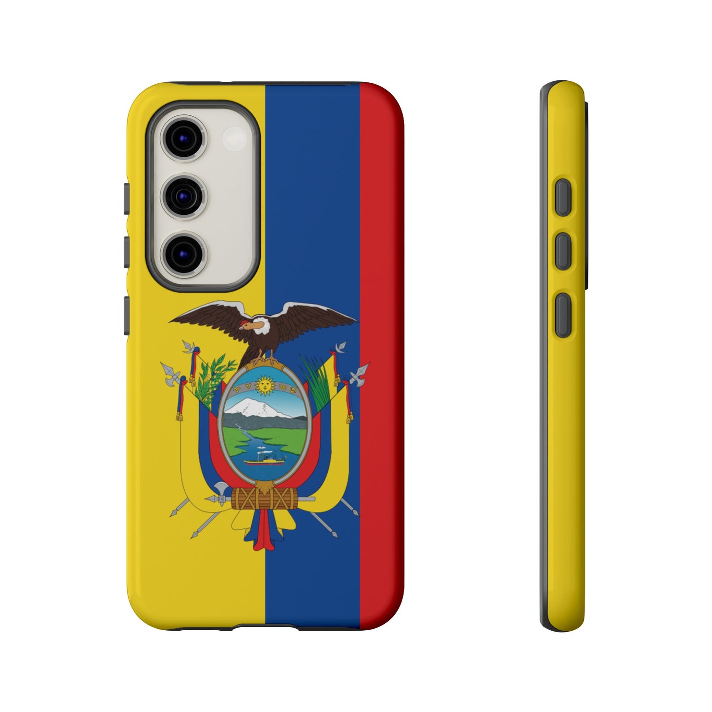 Ecuador Flag Phone Case | iPhone 15 Plus/ Pro, 14, 13, 12| Google Pixel 7, Pro, 5| Samsung Galaxy S23 All Major Phone Models