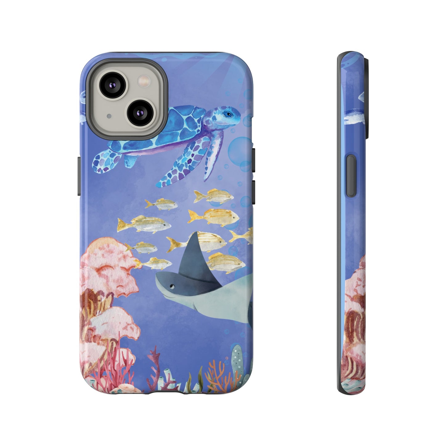 Underwater Scene Wallpaper Phone Case | iPhone 15 Plus/ Pro, 14, 13, 12| Google Pixel 7, Pro, 5| Samsung Galaxy S23 All Major Phone Models