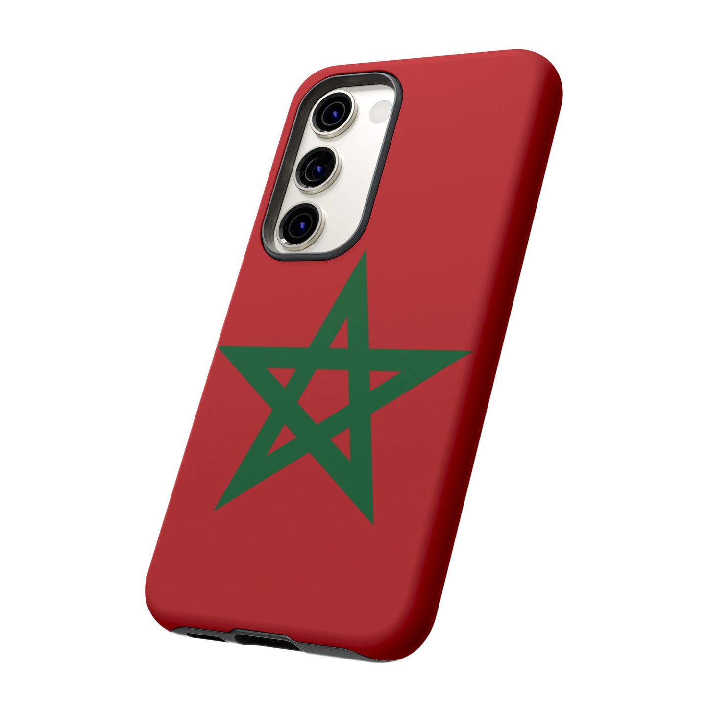 Morocco Flag Phone Case | iPhone 15 Plus/ Pro, 14, 13, 12| Google Pixel 7, Pro, 5| Samsung Galaxy S23 All Major Phone Models