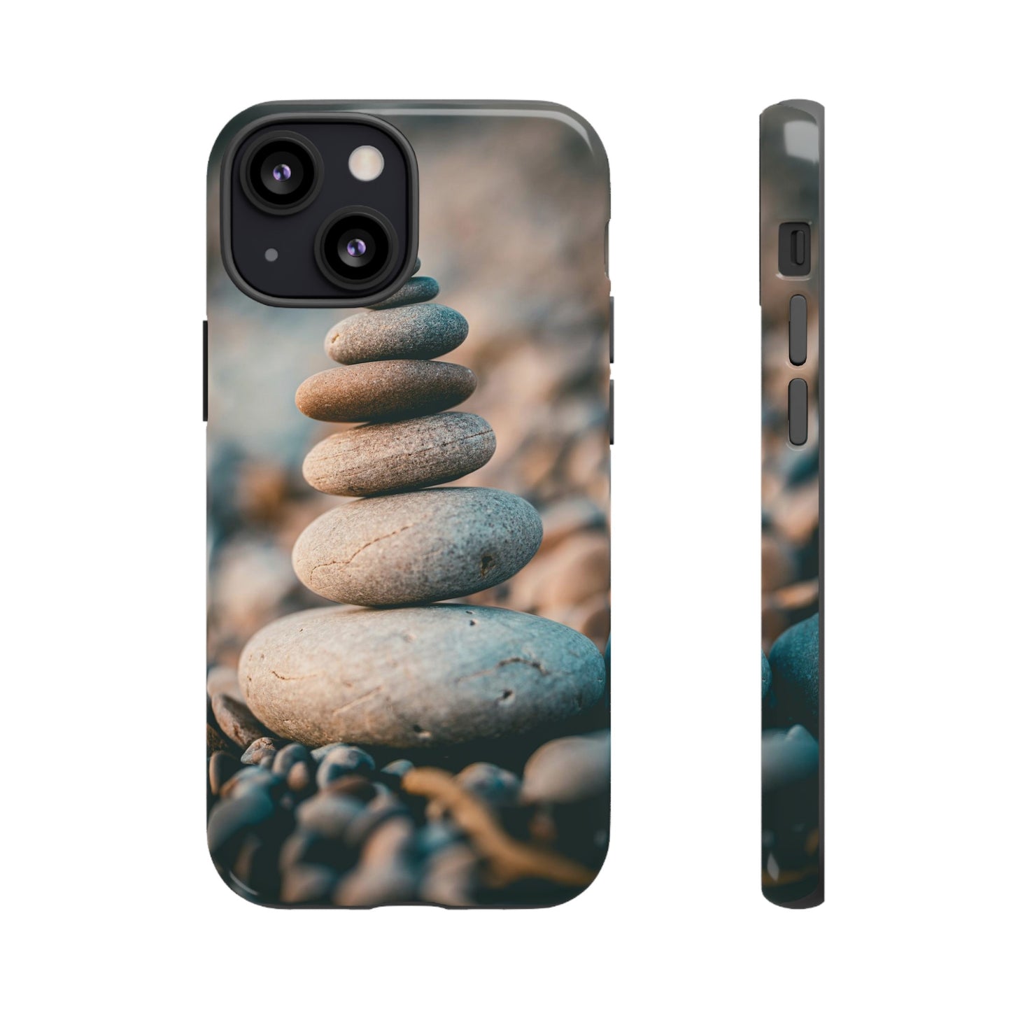 Rock Stack Wallpaper Phone Case | iPhone 15 Plus/ Pro, 14, 13, 12| Google Pixel 7, Pro, 5| Samsung Galaxy S23 All Major Phone Models