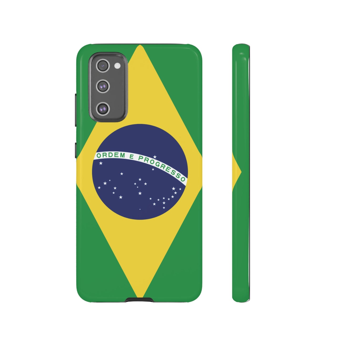 Brazil Flag Phone Case | iPhone 15 Plus/ Pro, 14, 13, 12| Google Pixel 7, Pro, 5| Samsung Galaxy S23 All Major Phone Models