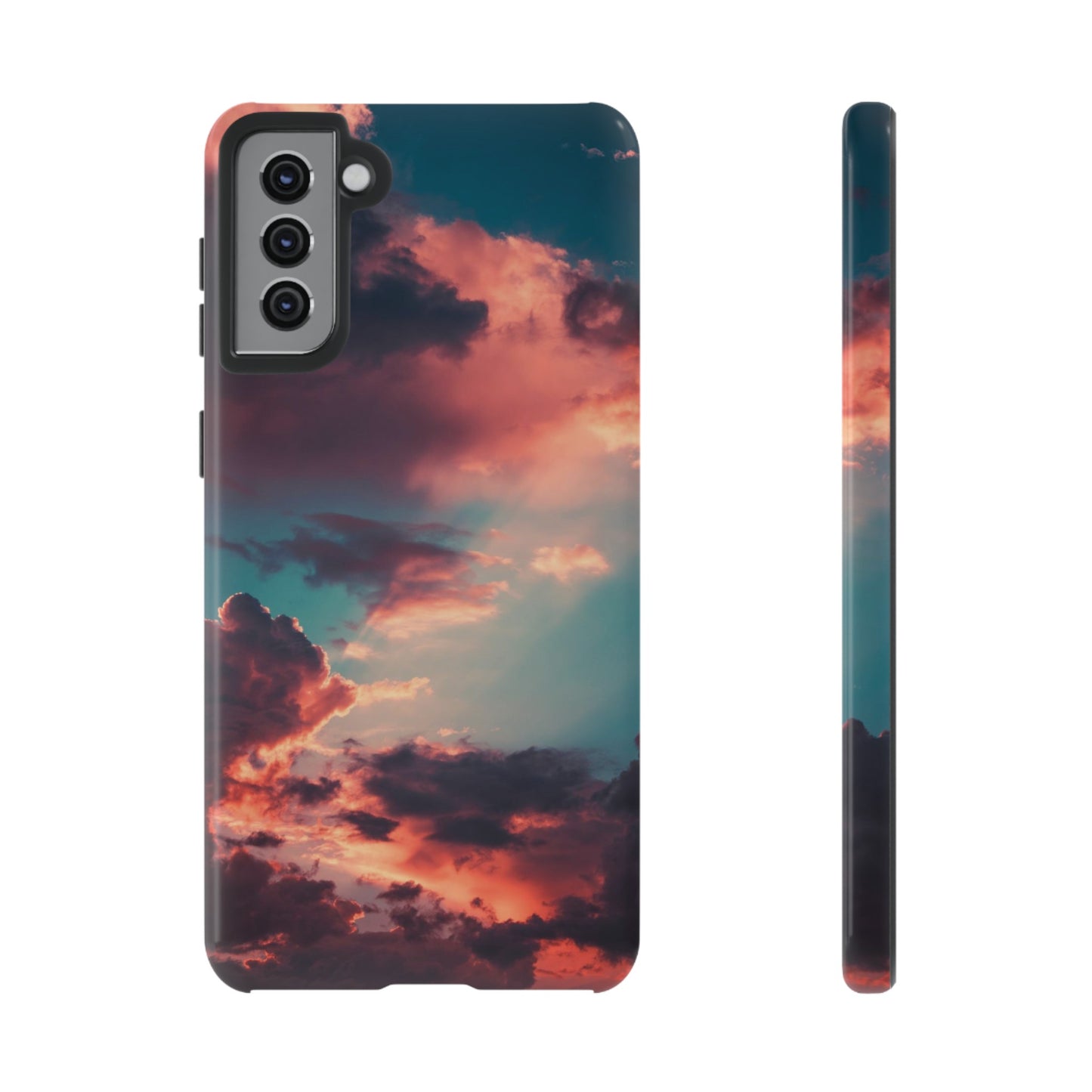 Violet Sky Wallpaper Phone Case | iPhone 15 Plus/ Pro, 14, 13, 12| Google Pixel 7, Pro, 5| Samsung Galaxy S23 All Major Phone Models