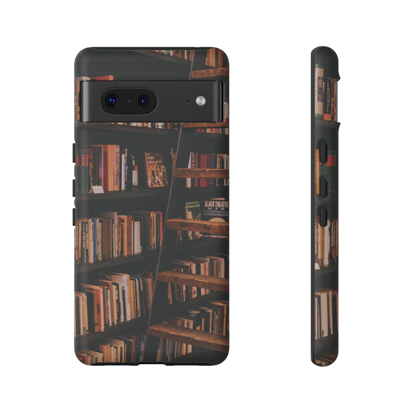 Bookcase Wallpaper Phone Case | iPhone 15 Plus/ Pro, 14, 13, 12| Google Pixel 7, Pro, 5| Samsung Galaxy S23 All Major Phone Models