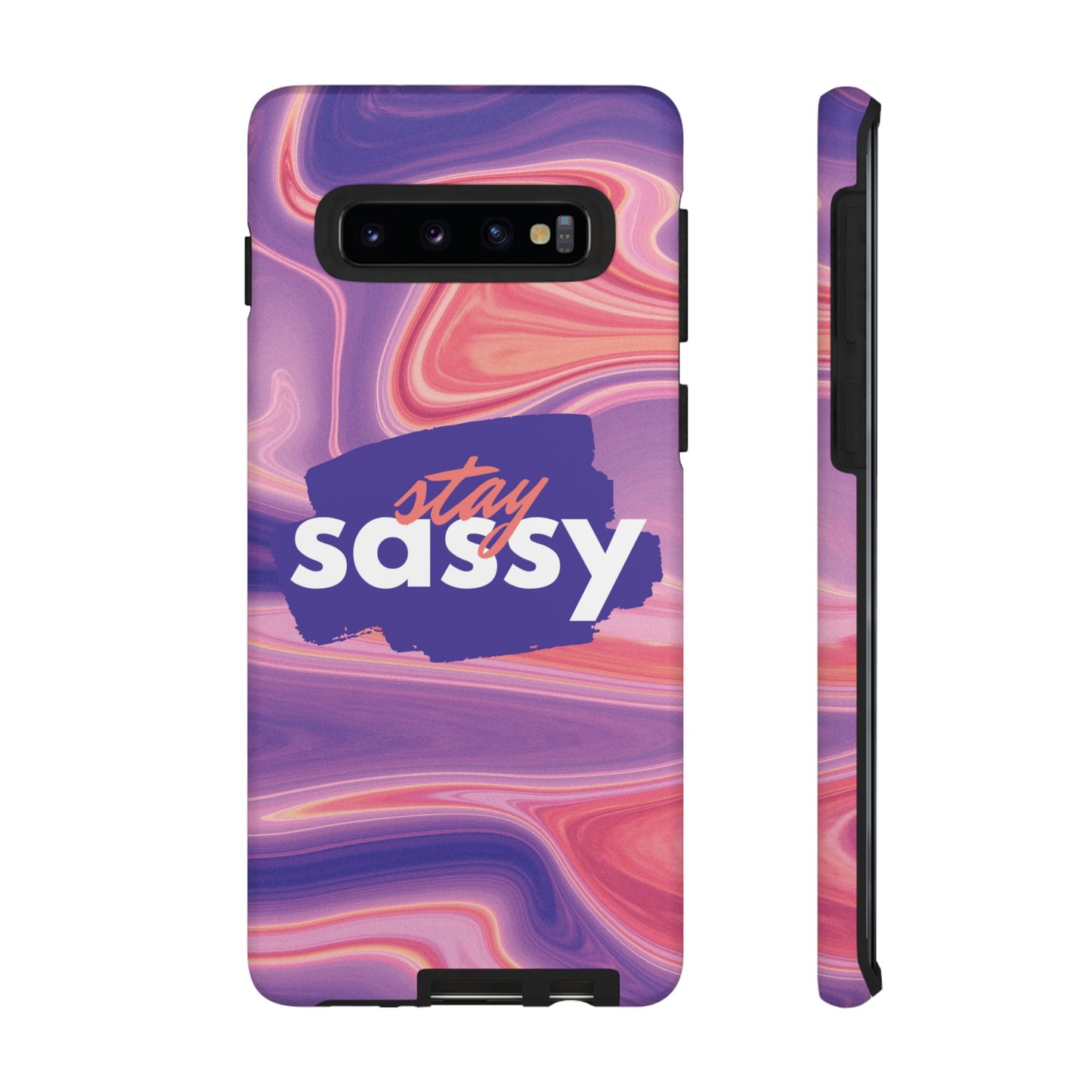 Stay Sassy Wallpaper Phone Case | iPhone 15 Plus/ Pro, 14, 13, 12| Google Pixel 7, Pro, 5| Samsung Galaxy S23 All Major Phone Models